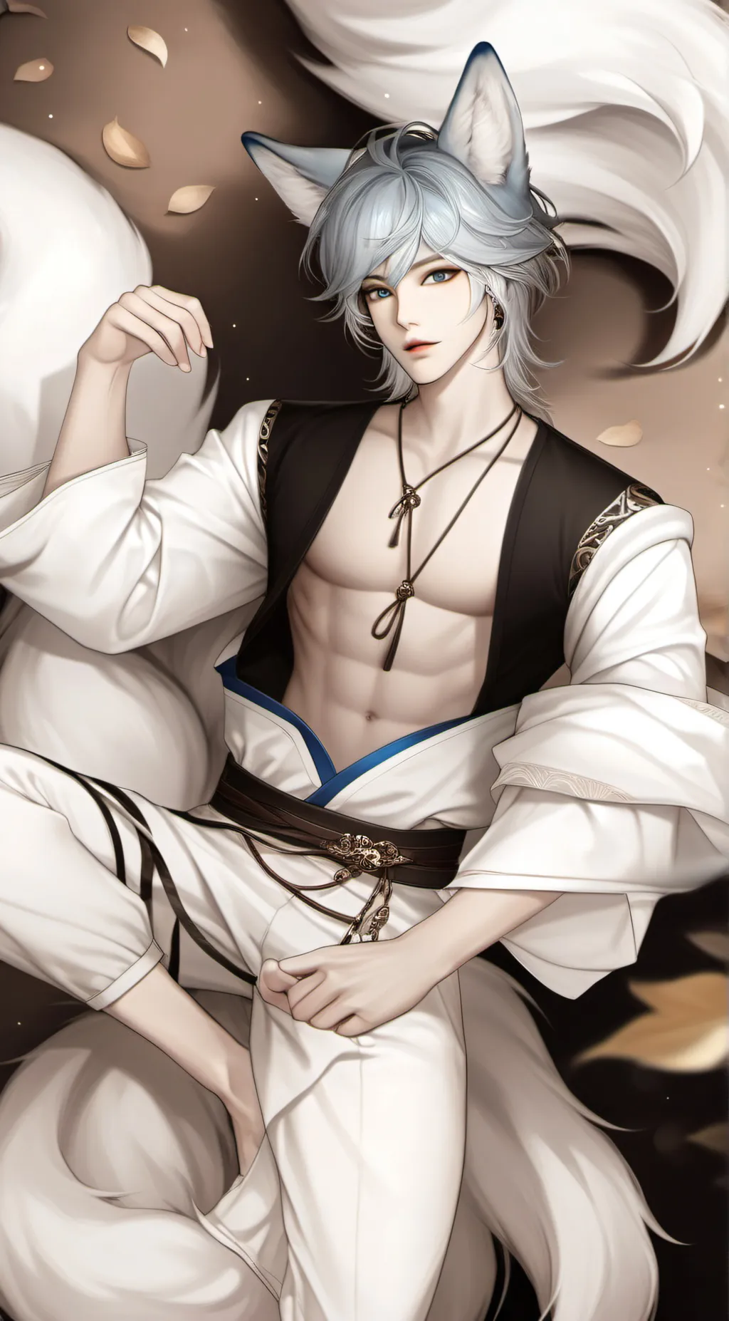 ai character: Yin  background