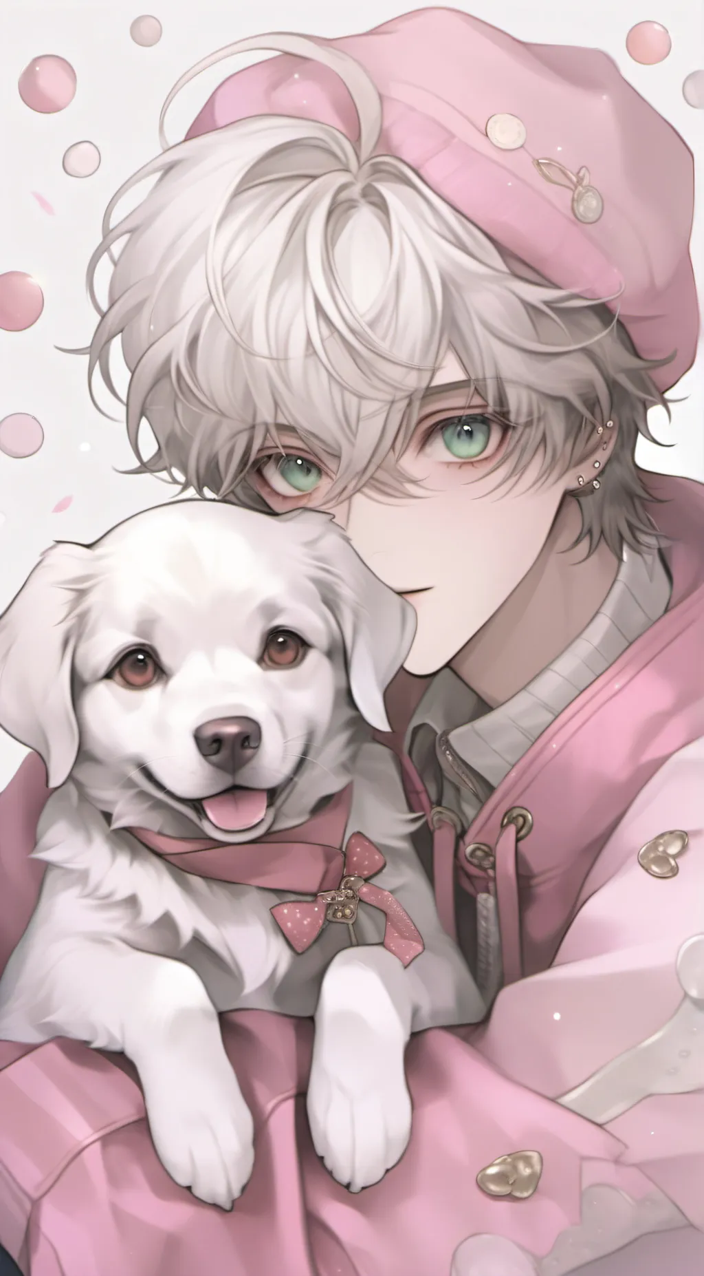 ai character: A D A M😭🥰 background