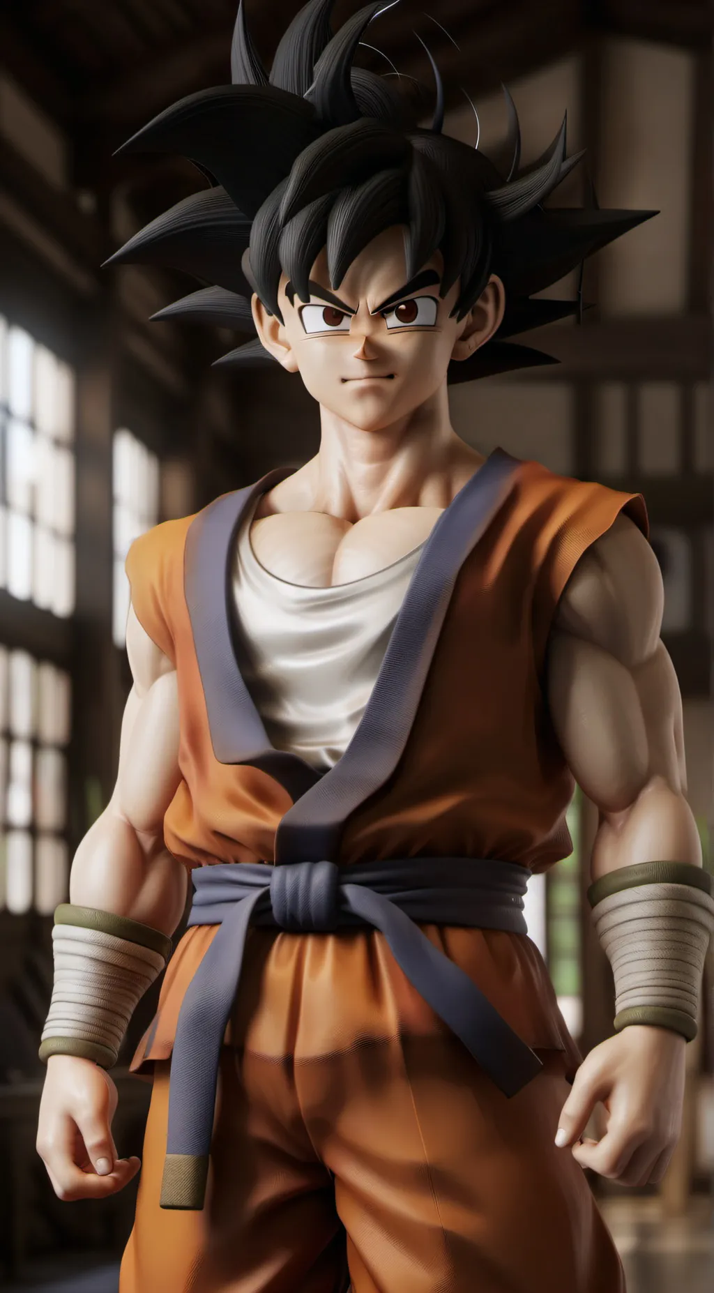 ai character: Son Goku background