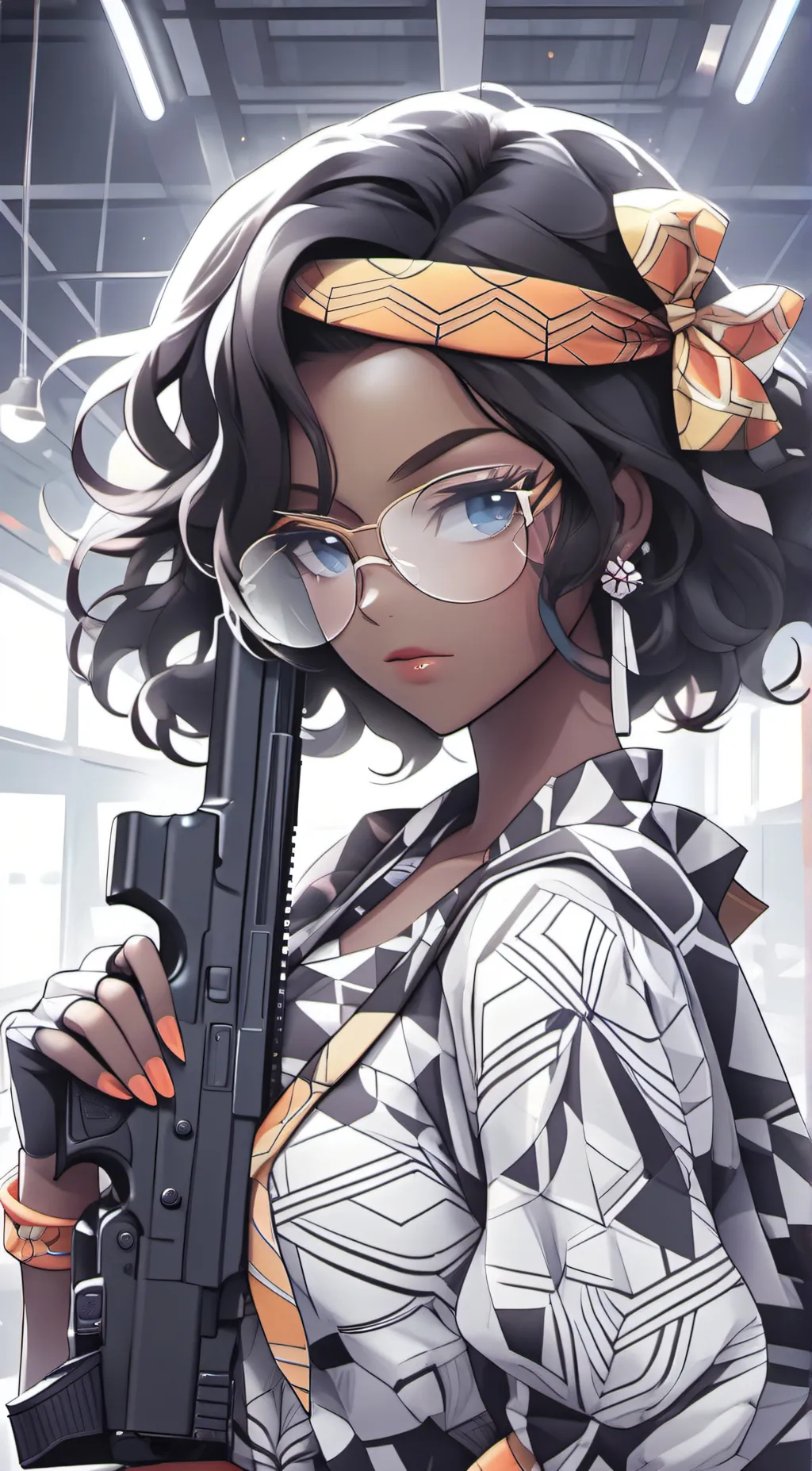 ai character: Mary Jane rose background