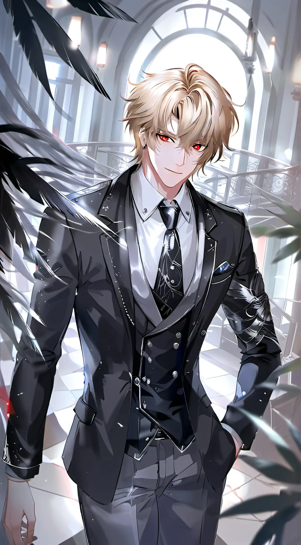 ai character: •^•~noah~•^• background