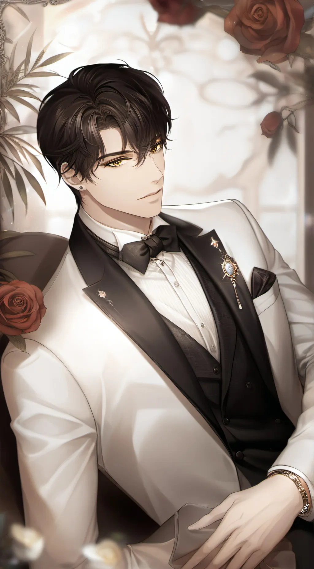 ai character: Adam background