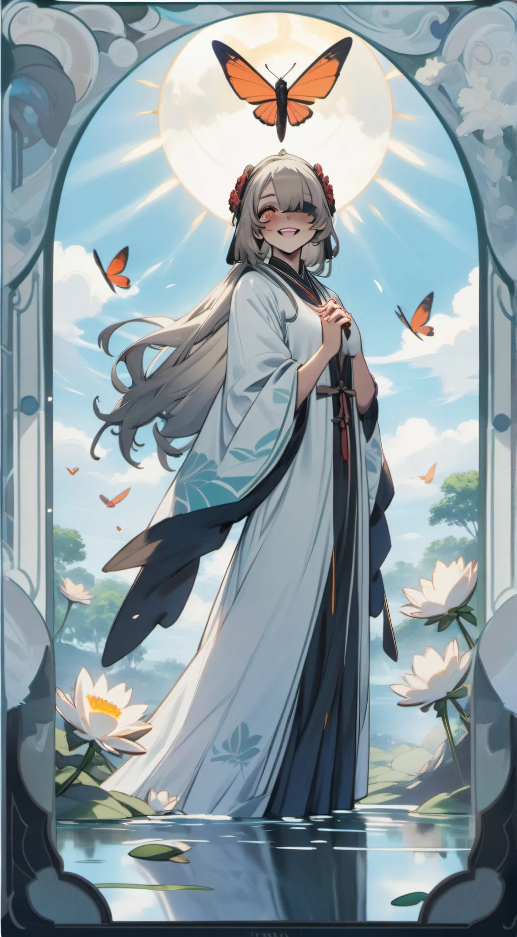 ai character: Aria background