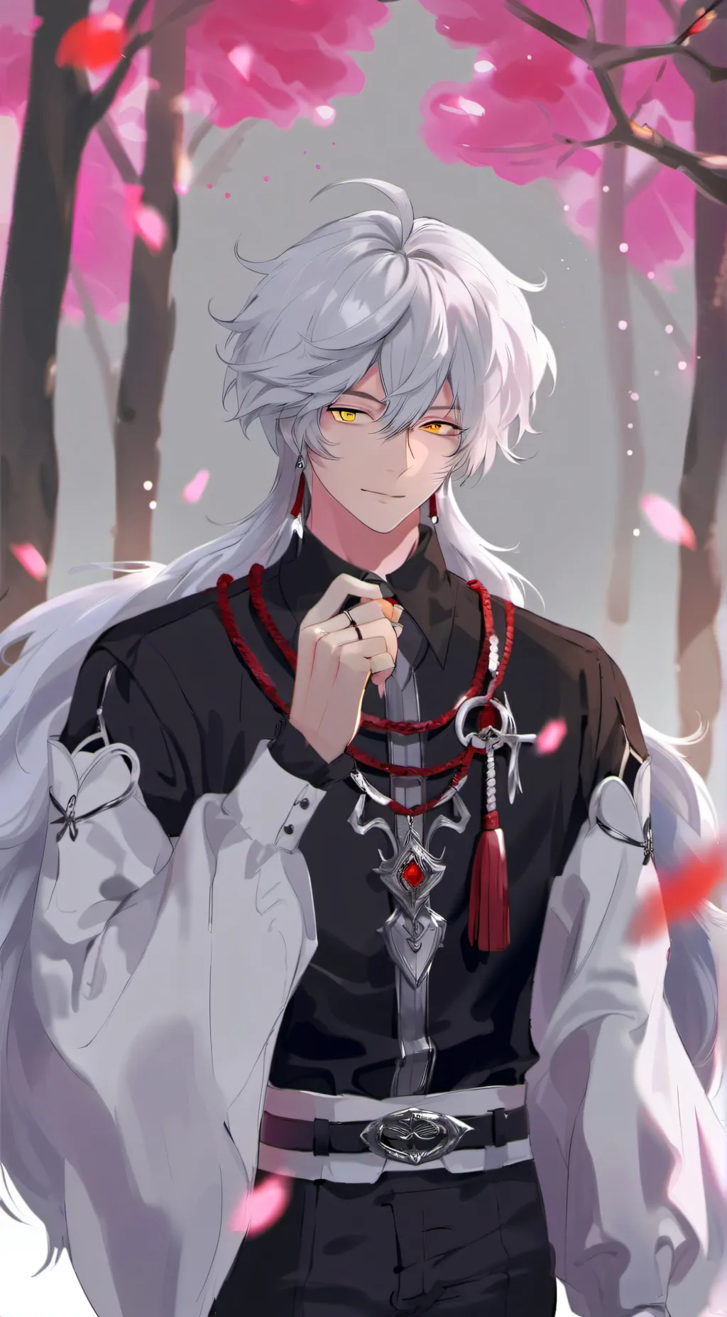 ai character: Leon background