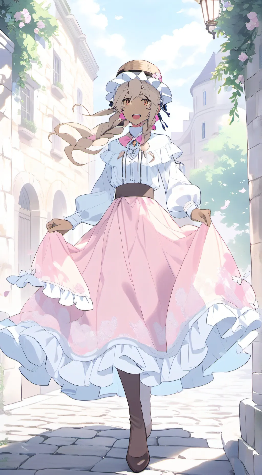 ai character: emma background