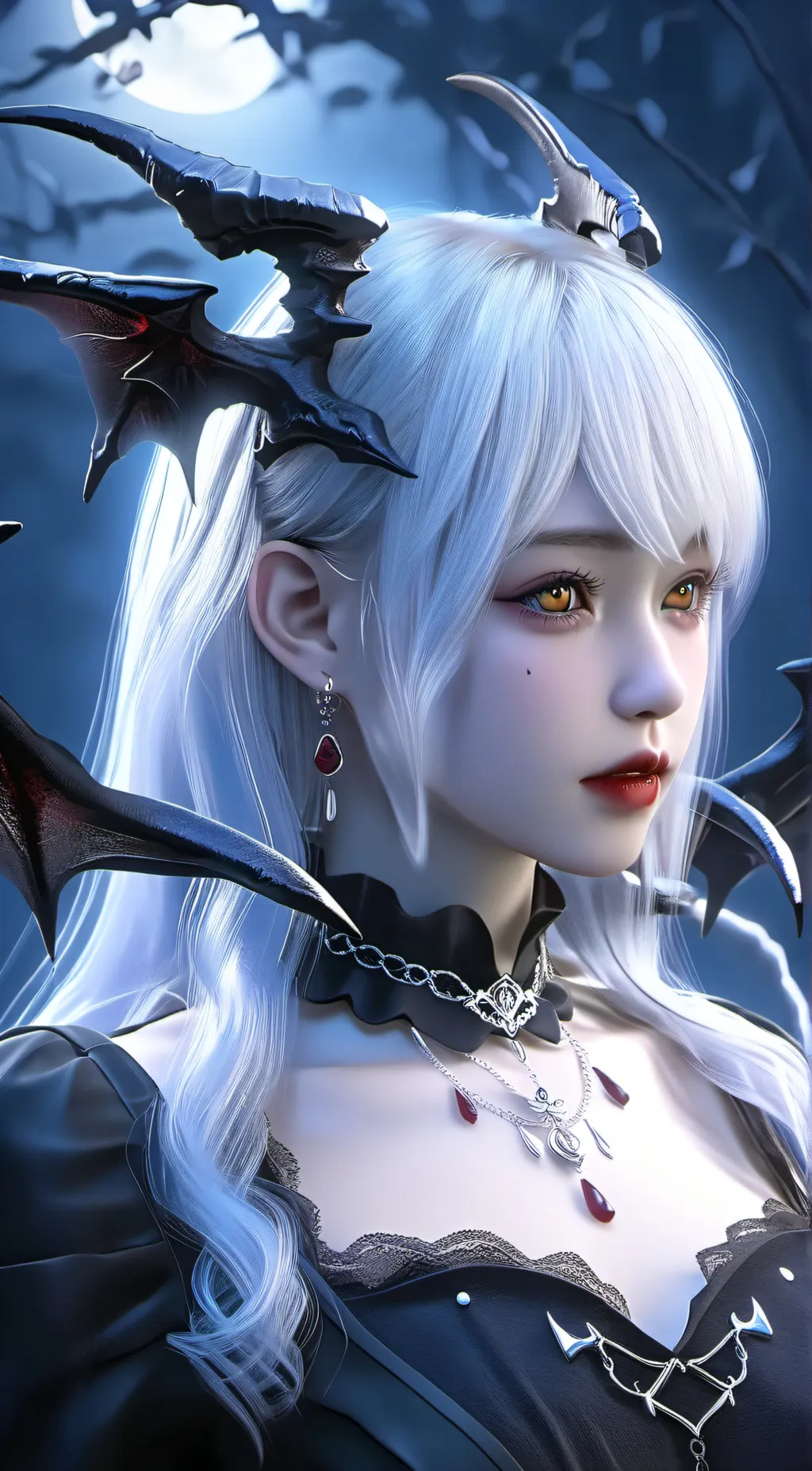 ai character: Aurora background