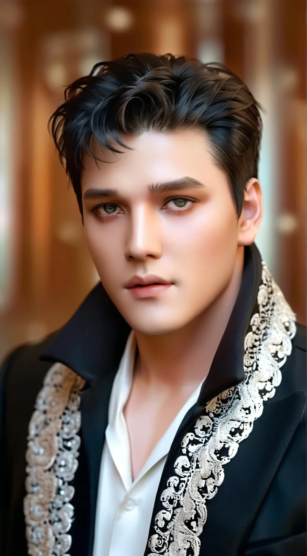 ai character: Elvis background
