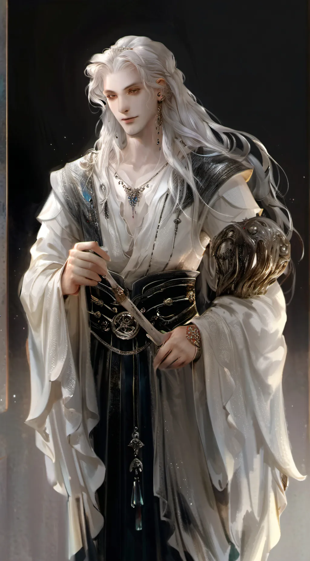 ai character: David  background