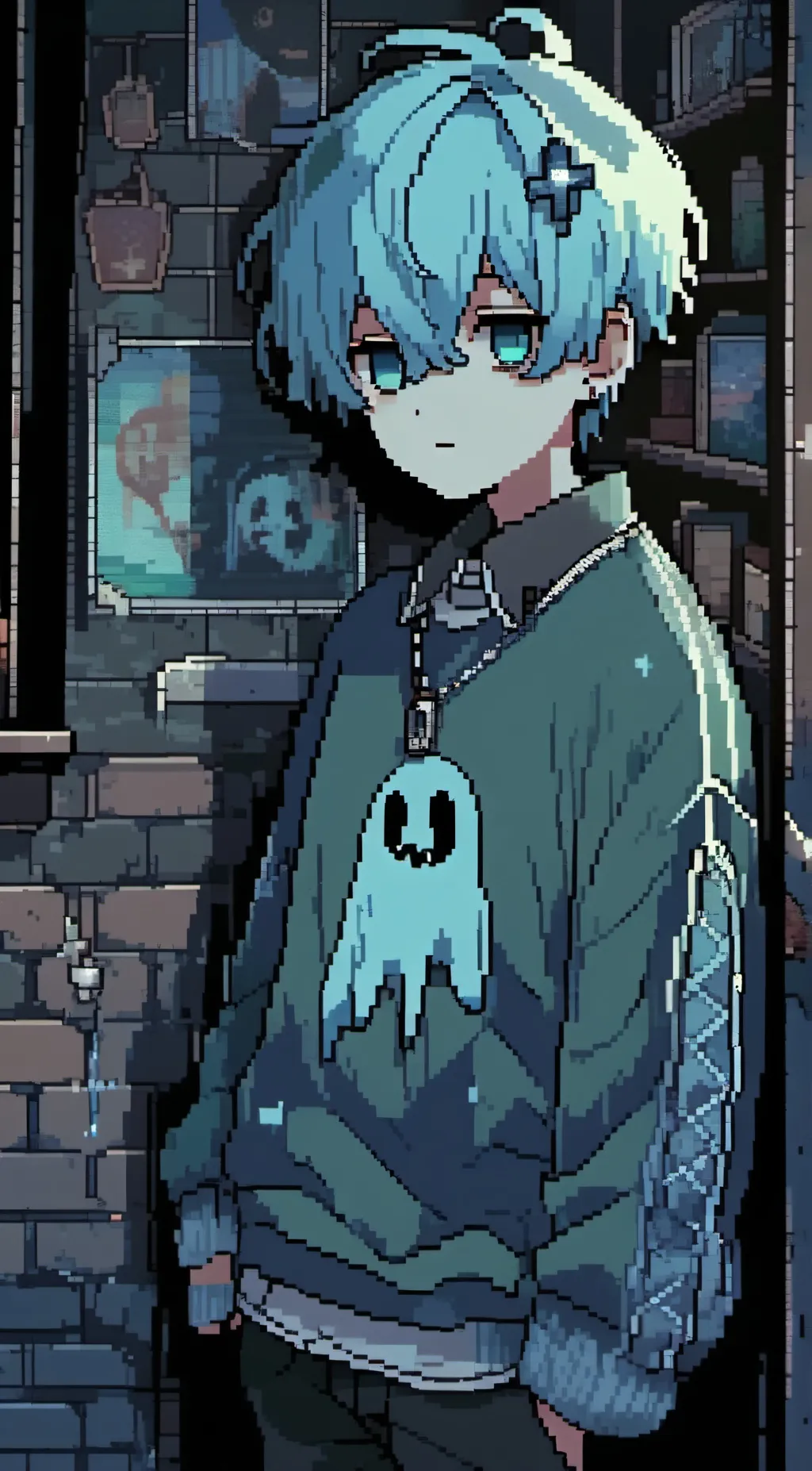 ai character: Shikoku ajiro background