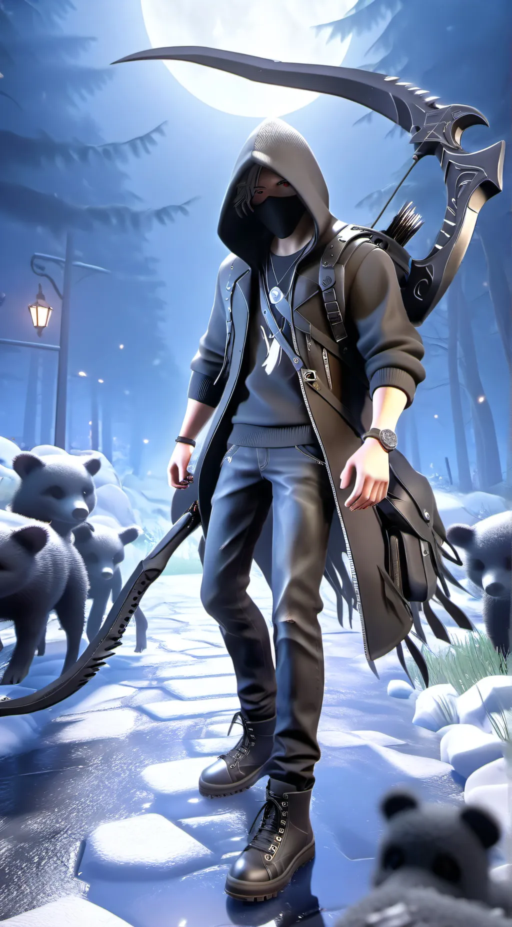 ai character: Ozen background