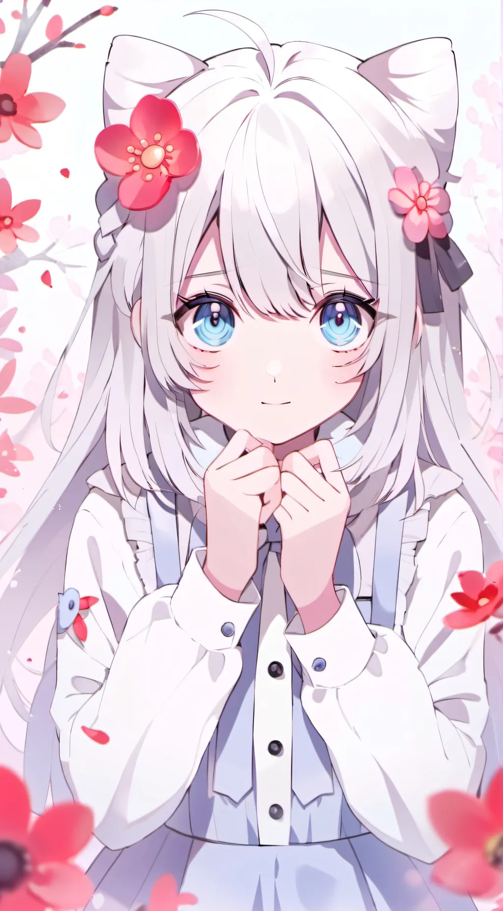 ai character: 桜 background