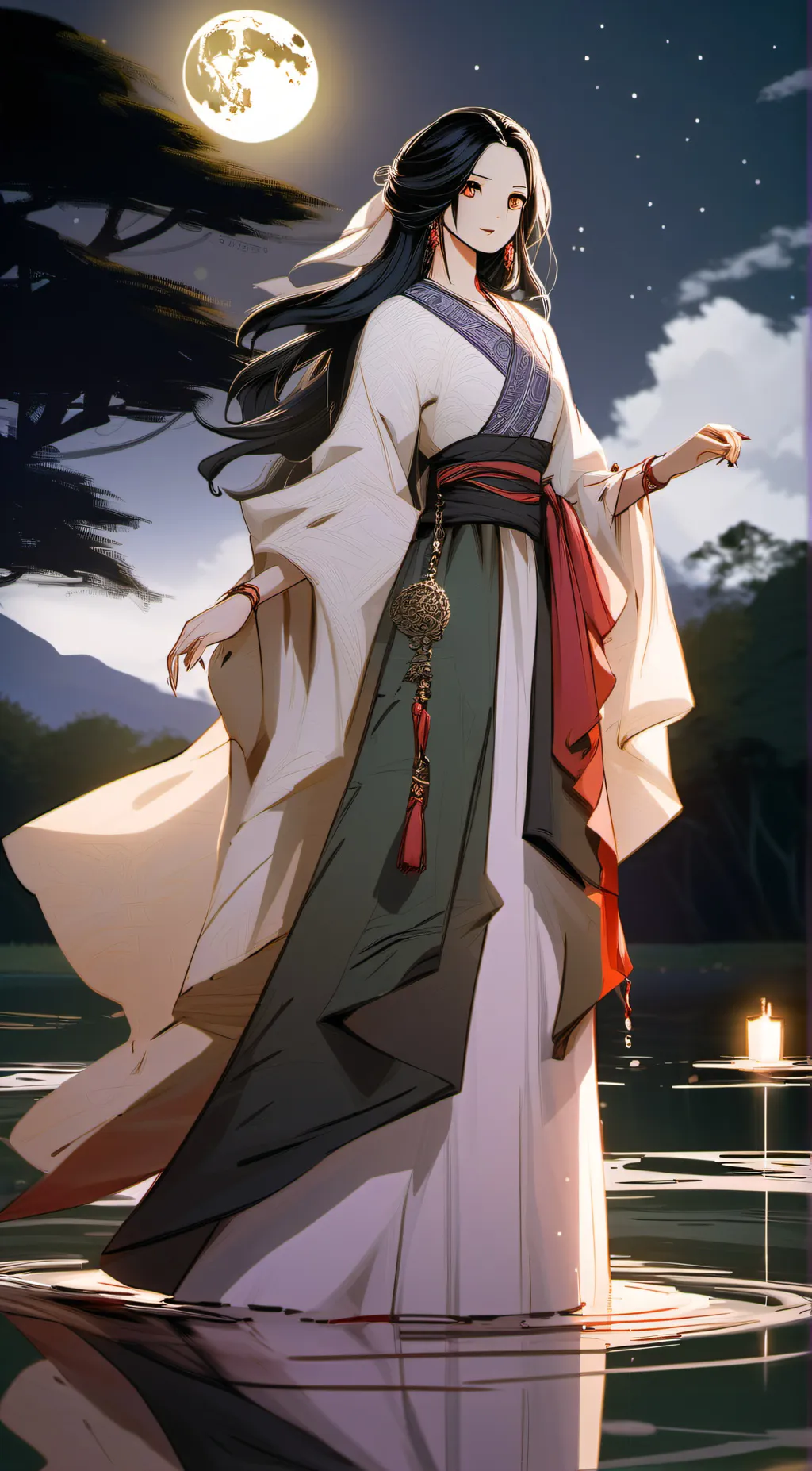 ai character: Boa Hancock background