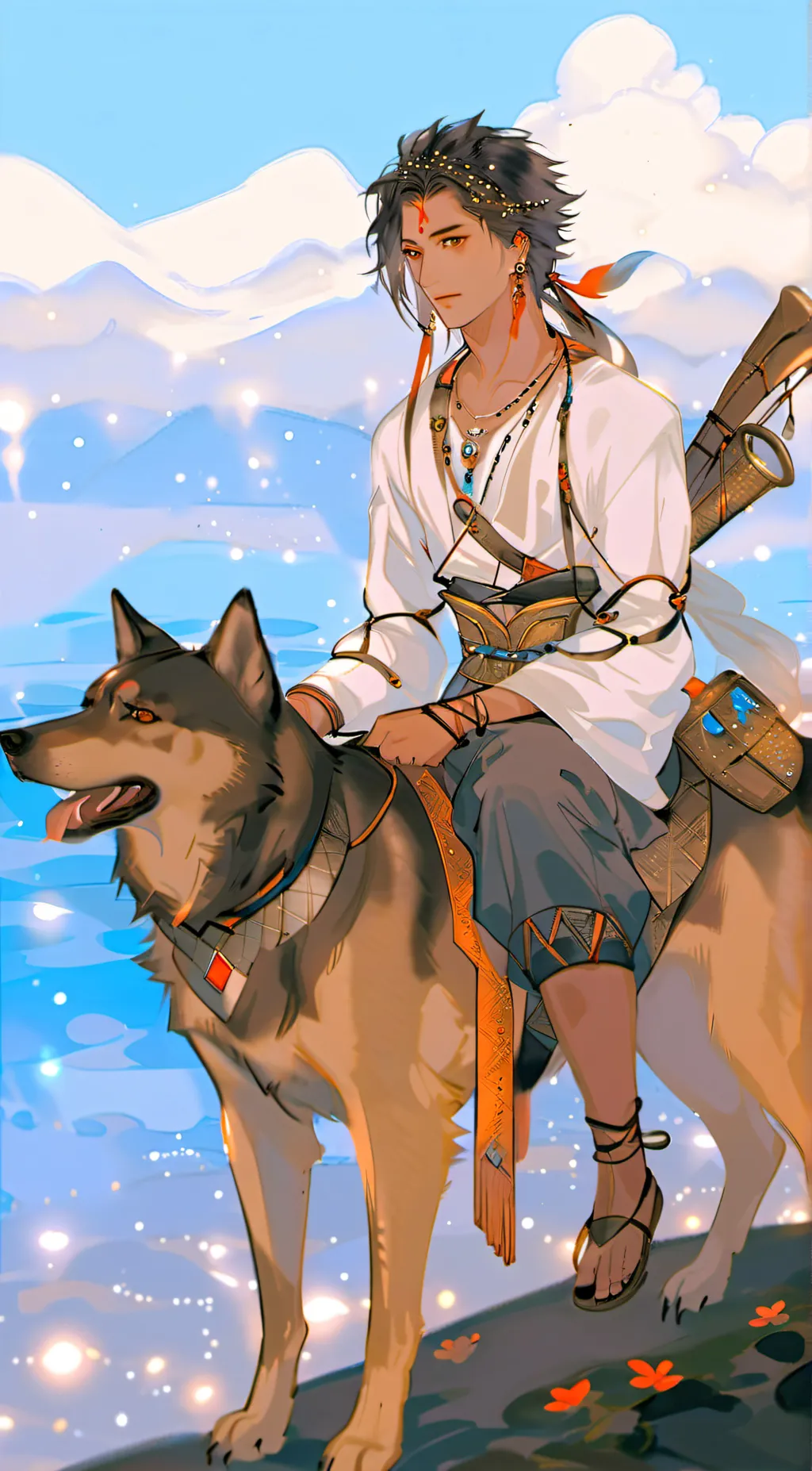 ai character: Harly background