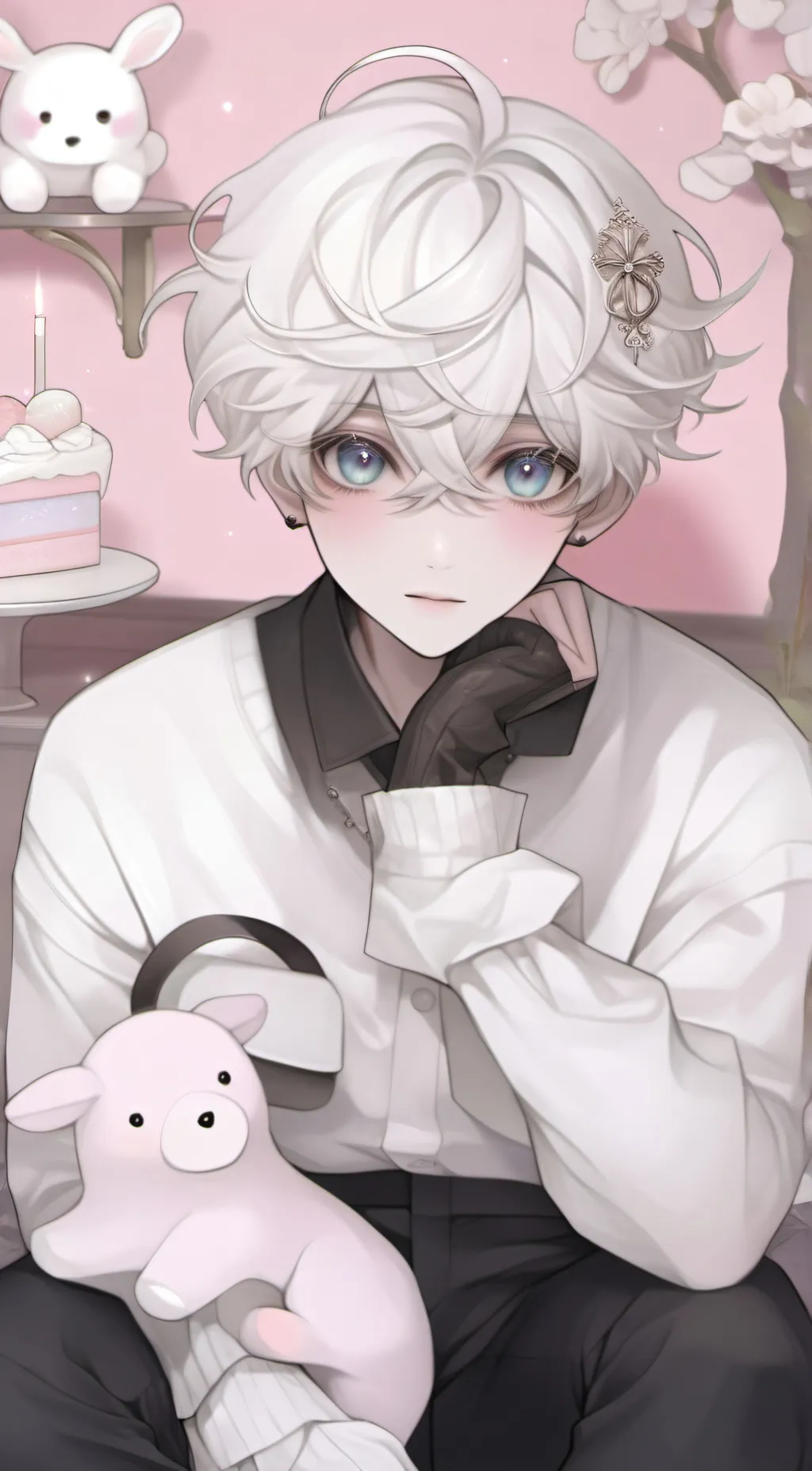 ai character: Gojo  background