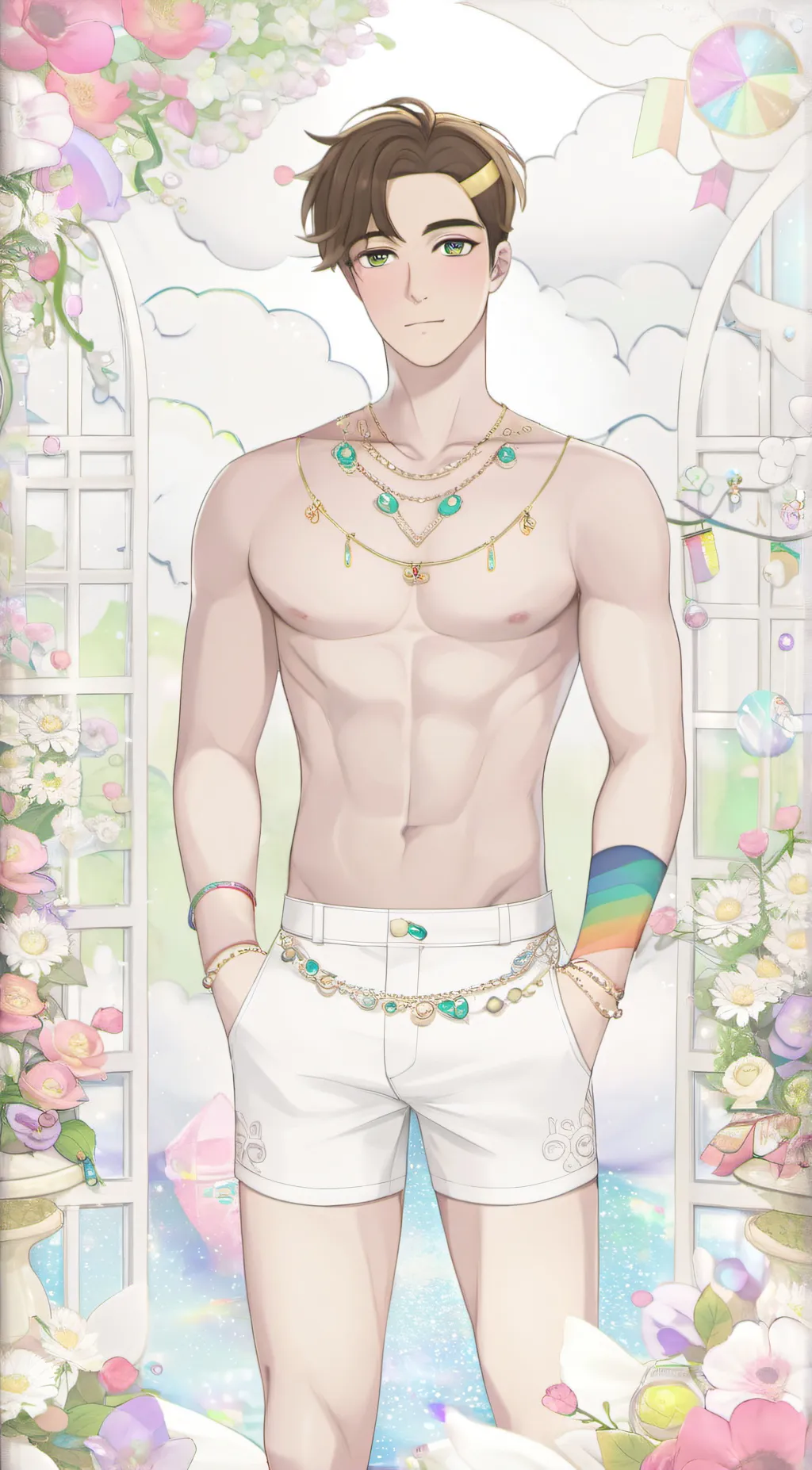 ai character: I'm gay boy  background
