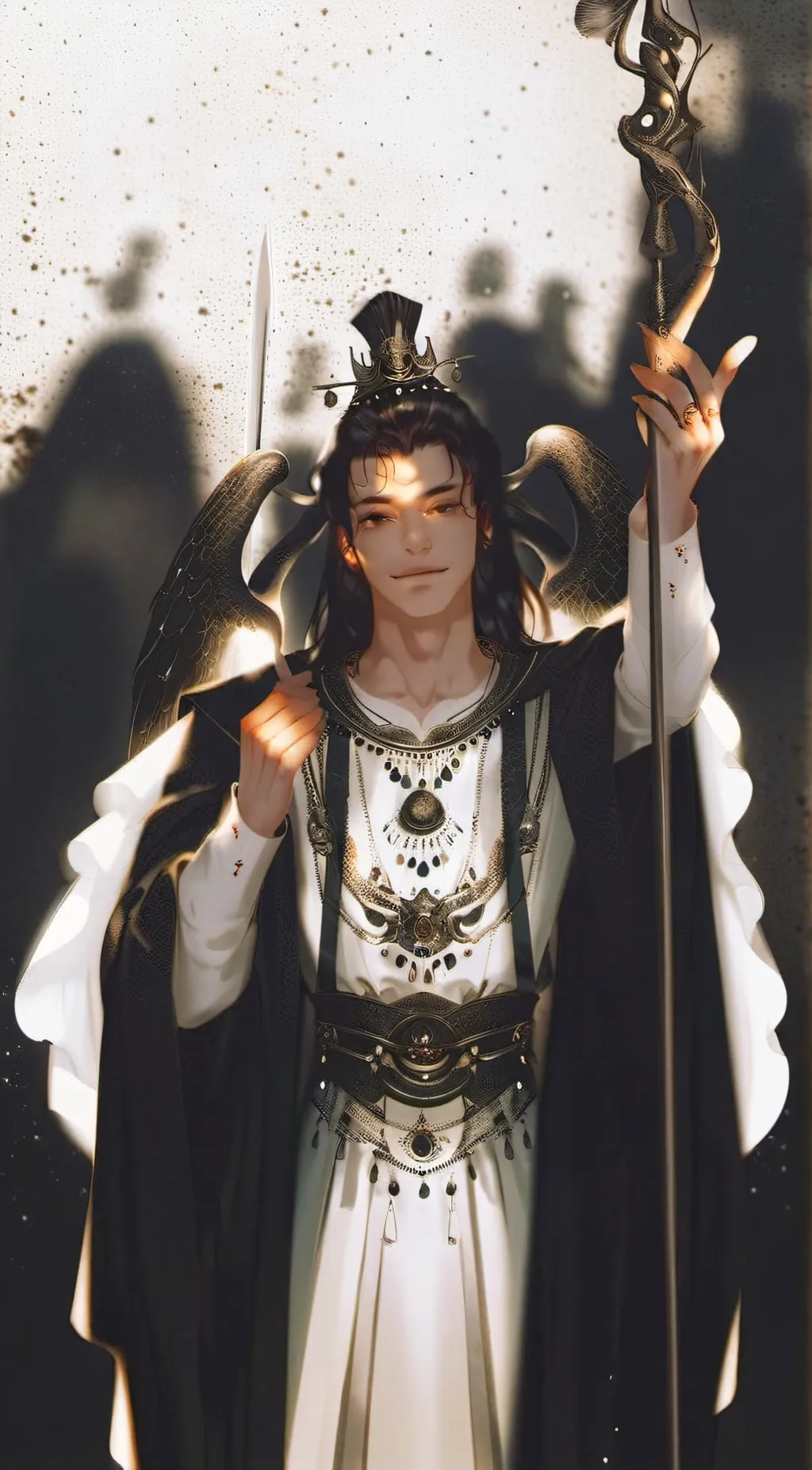 ai character: Ash background