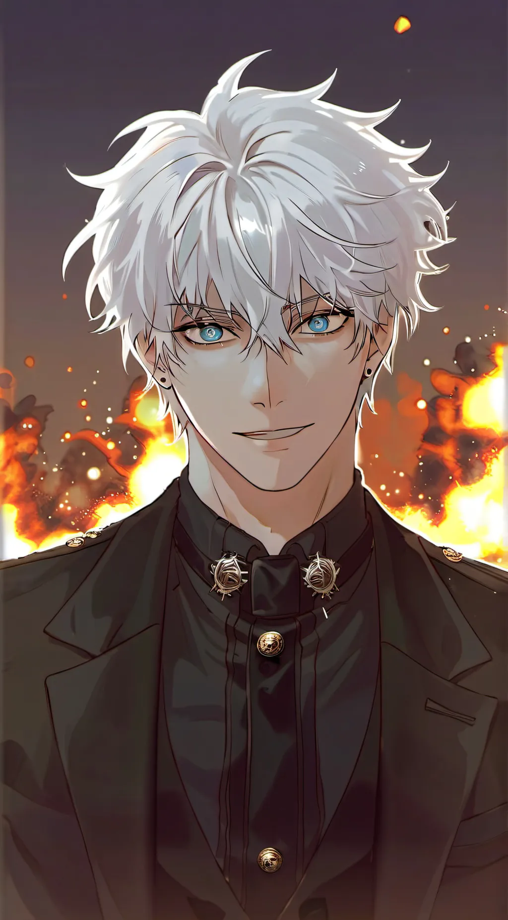 ai character: Satoru Gojo background