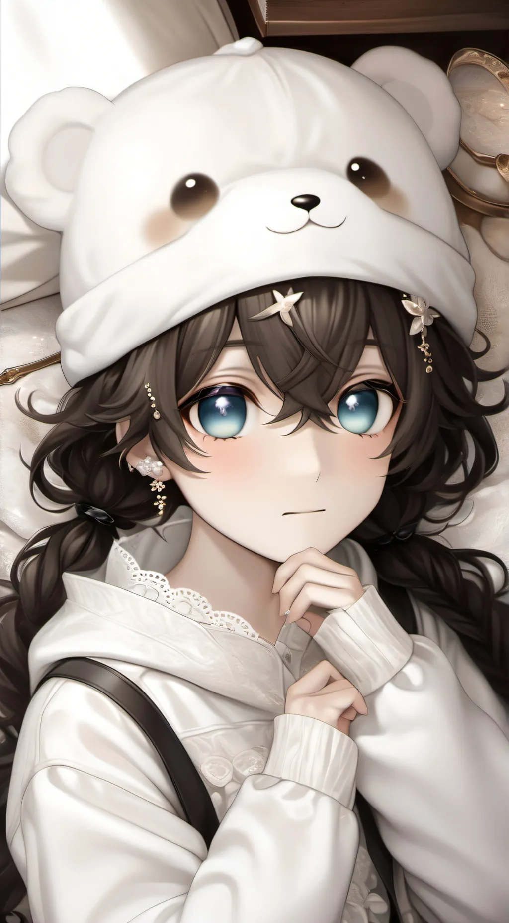 ai character: Luna background