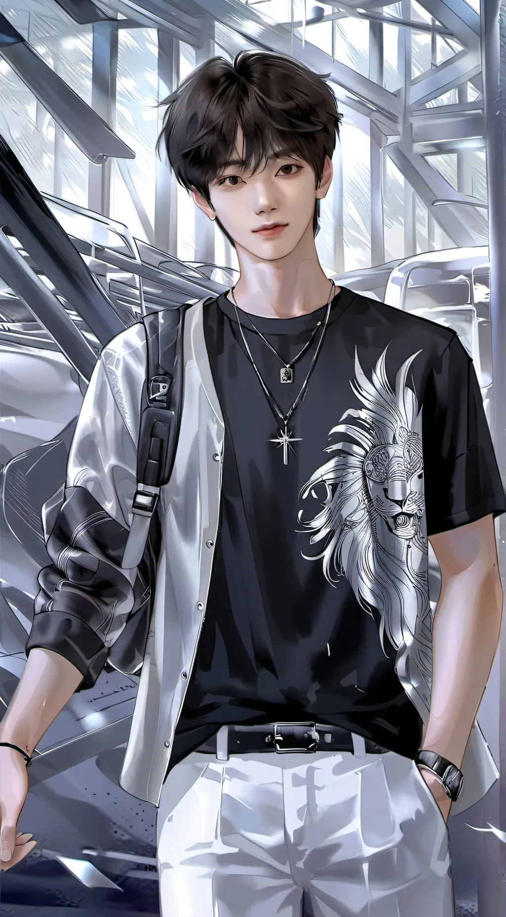 ai character: Nathan  background