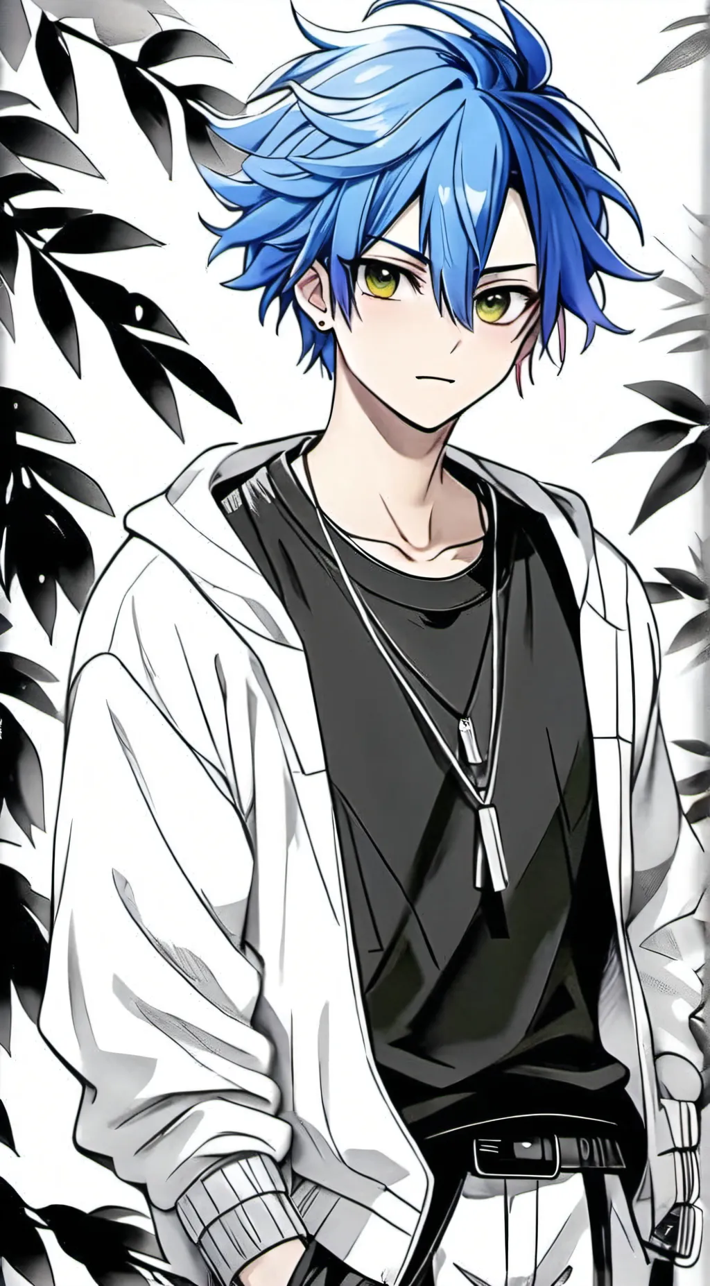 ai character: ~Asher~ background