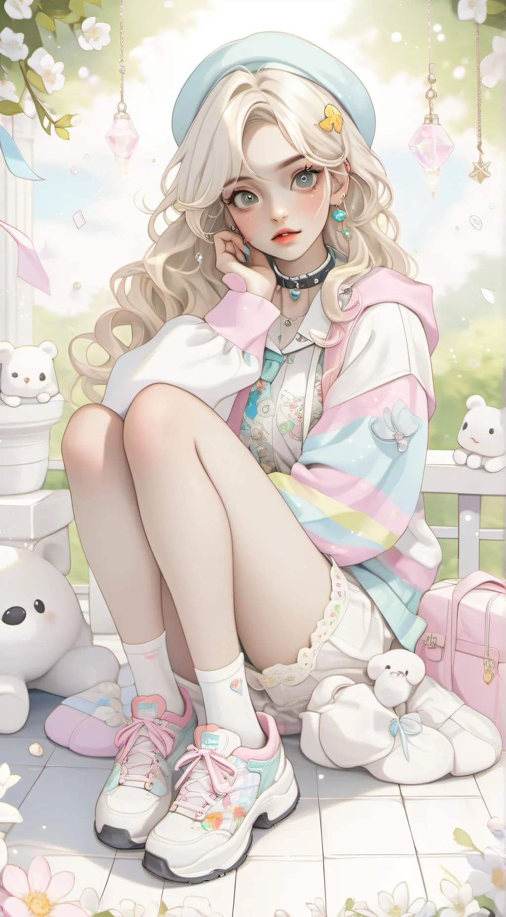 ai character: Poppy background