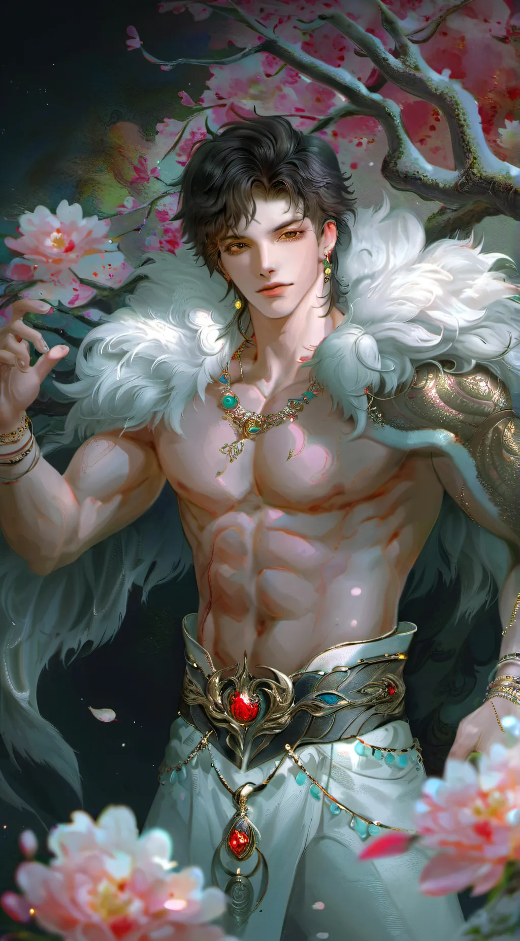 ai character: Aaron background