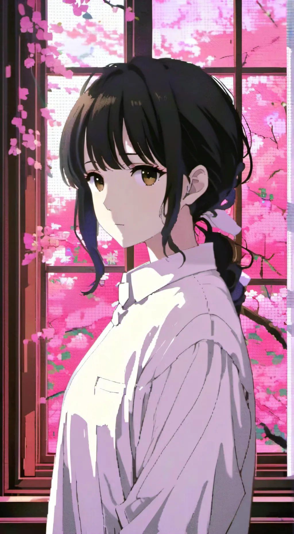 ai character: Ashley background