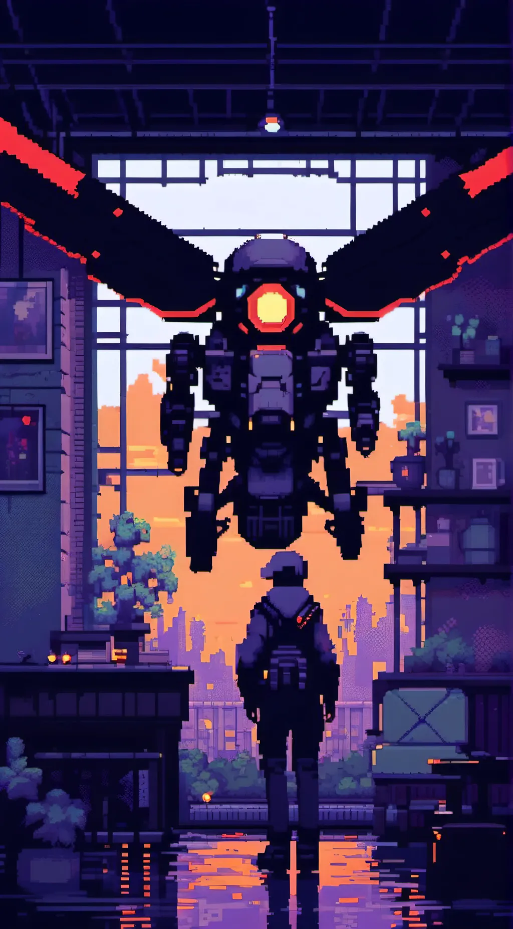 ai character: N : j v Tessa v  background