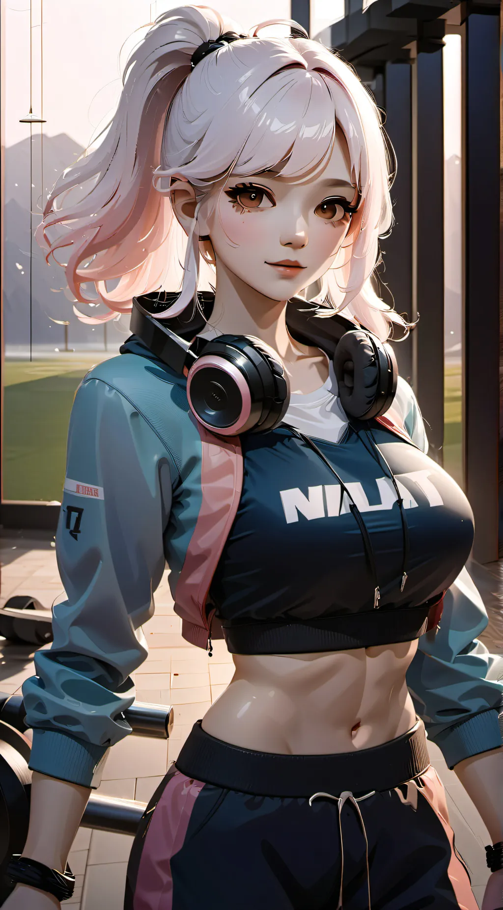 ai character: Miku Nagata background