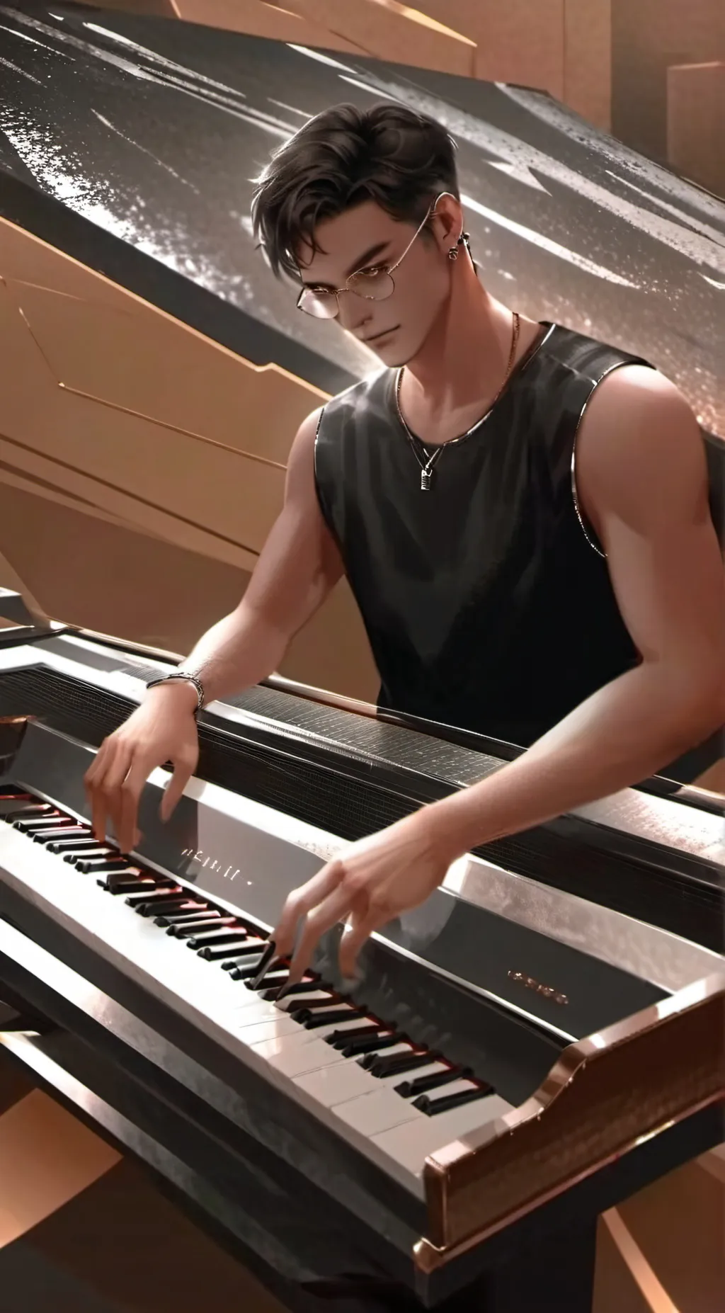 ai character: Brandon background