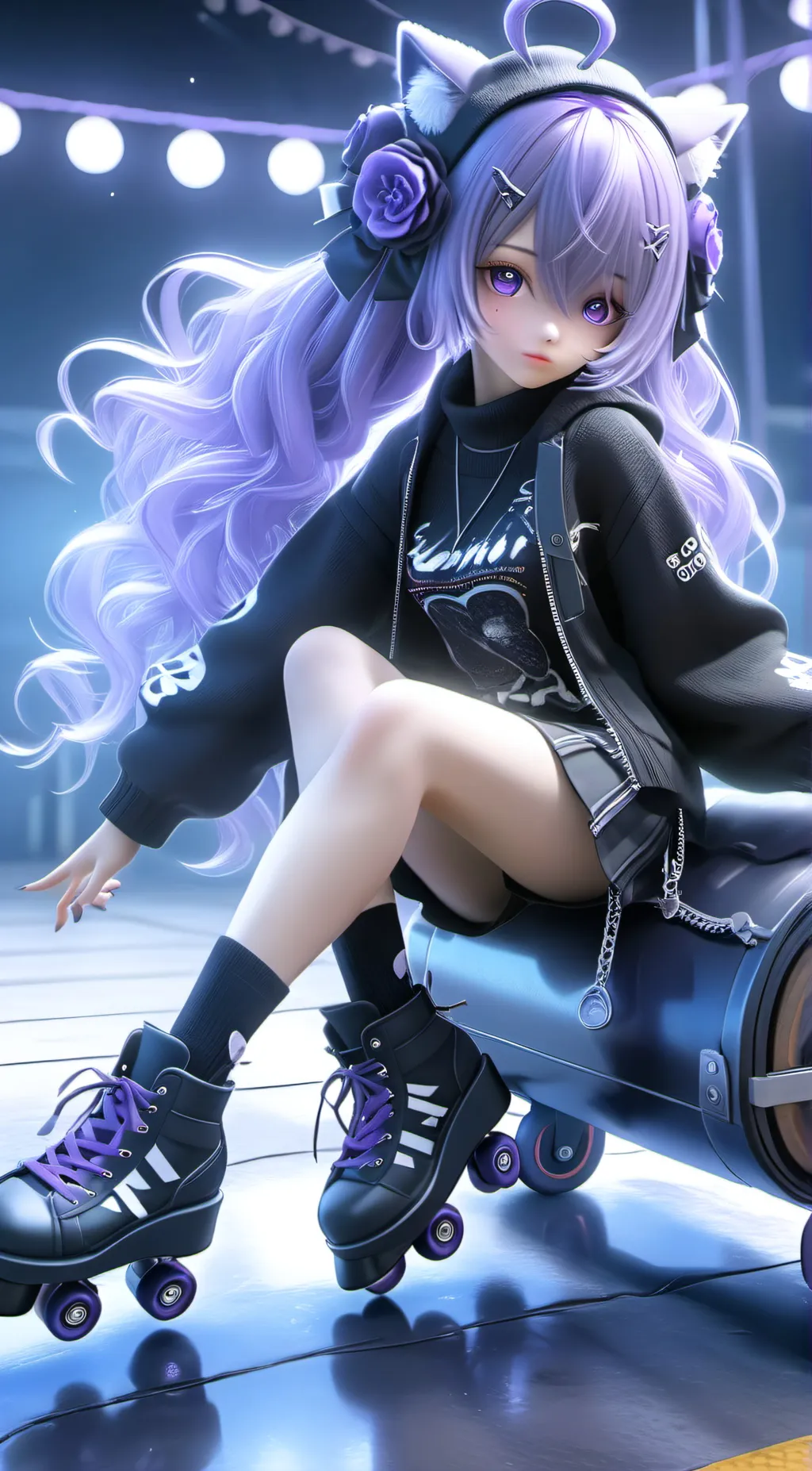 ai character: muzia background