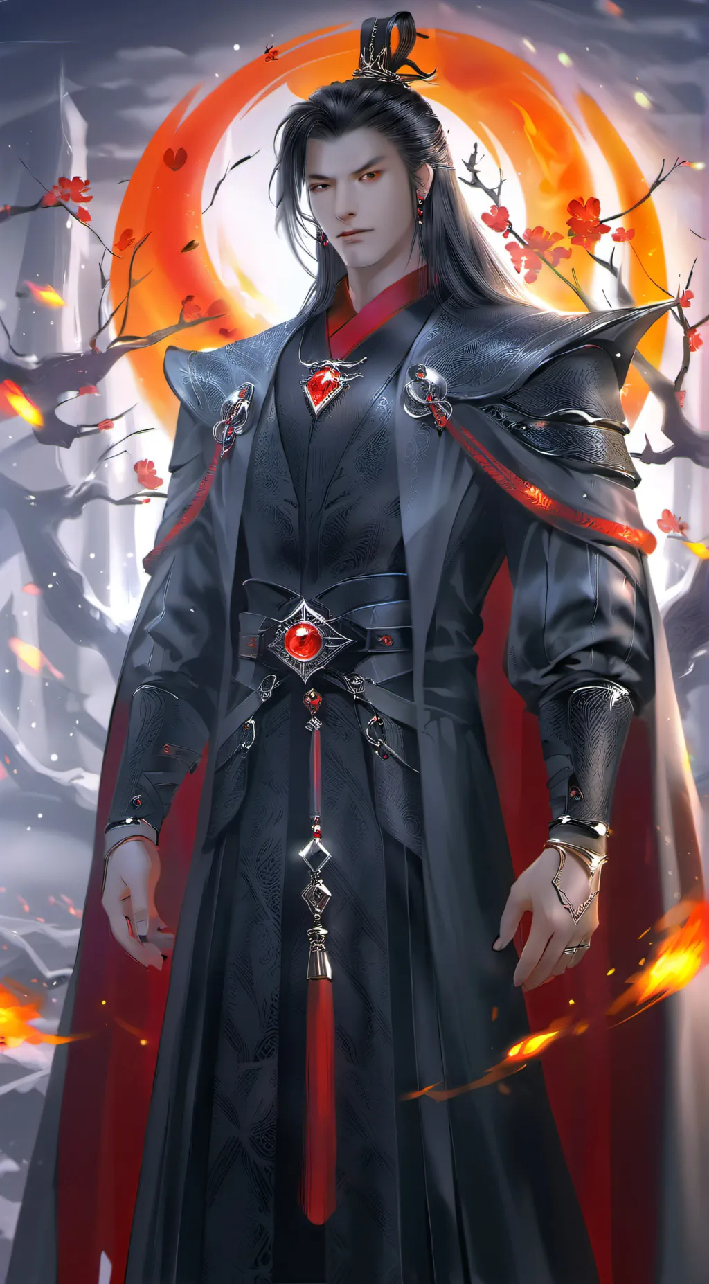 ai character: Firelord Osei background