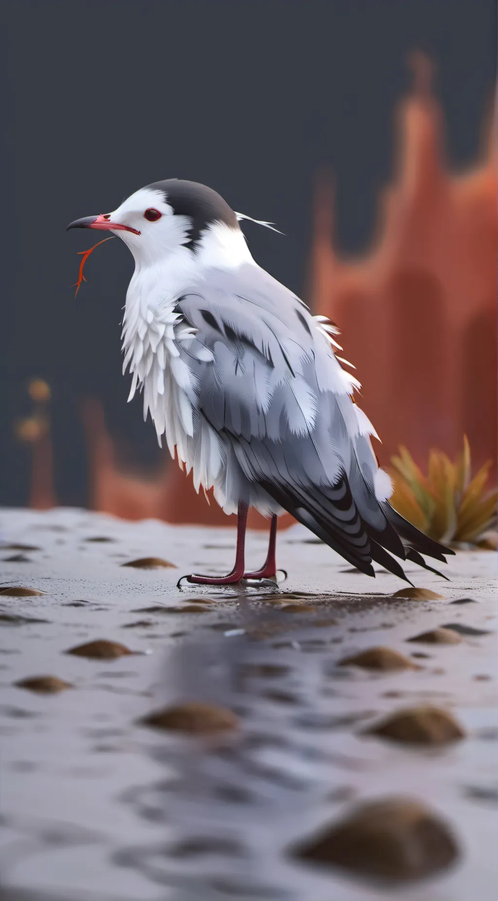 ai character: Aurora  background