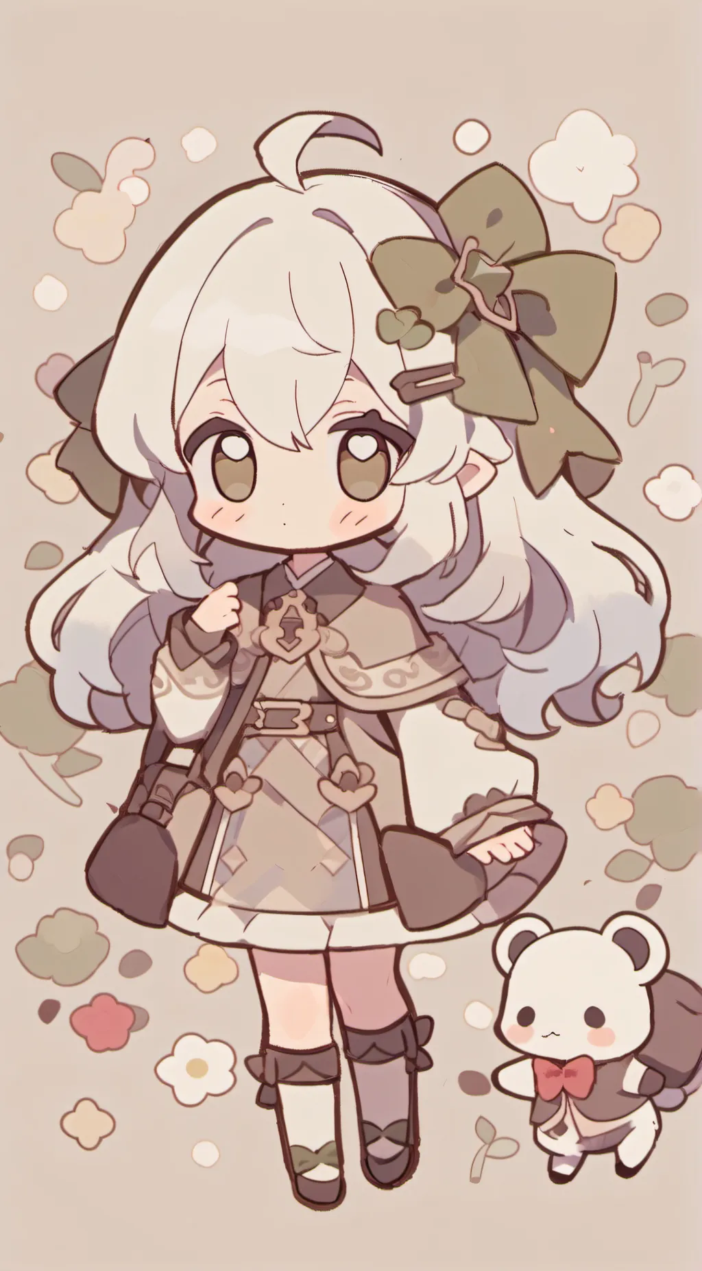 ai character: Love is good  background