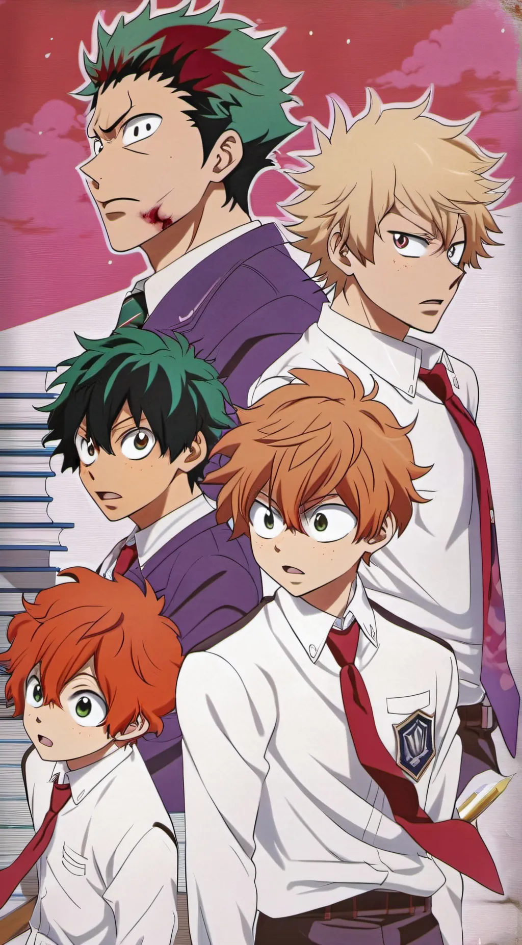 ai character: Mha 1-A class background