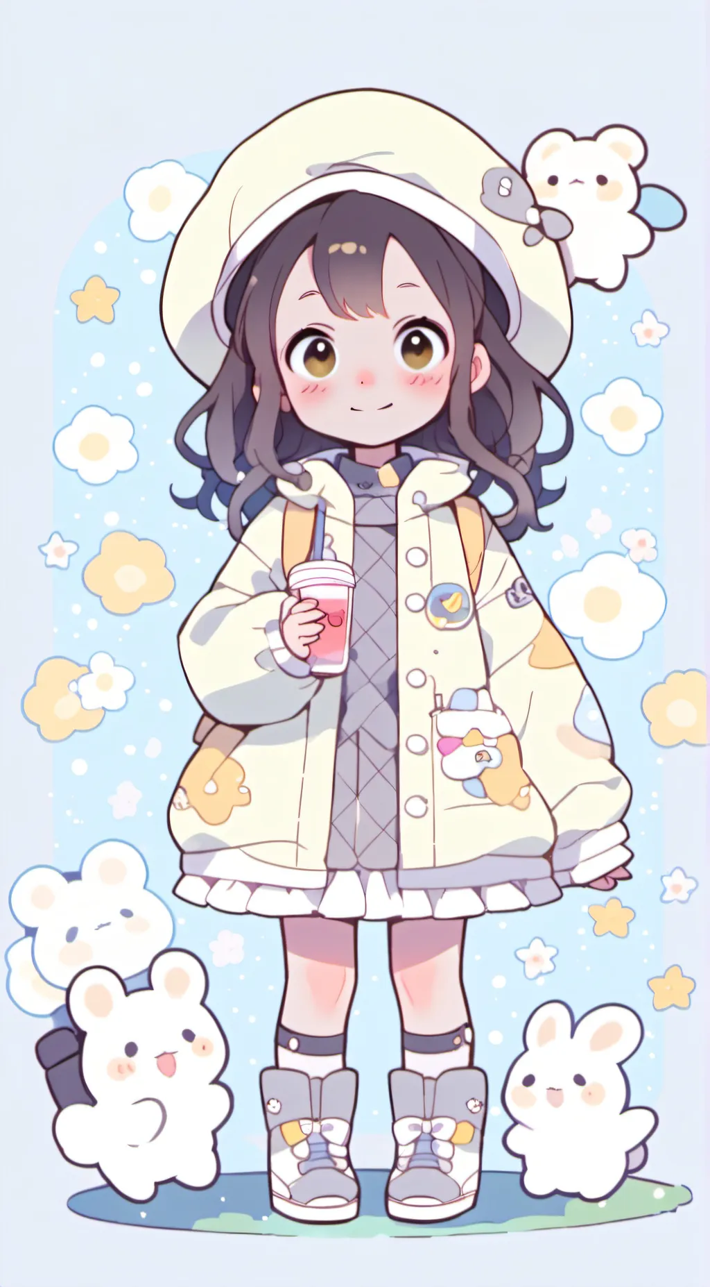 ai character: Miko background