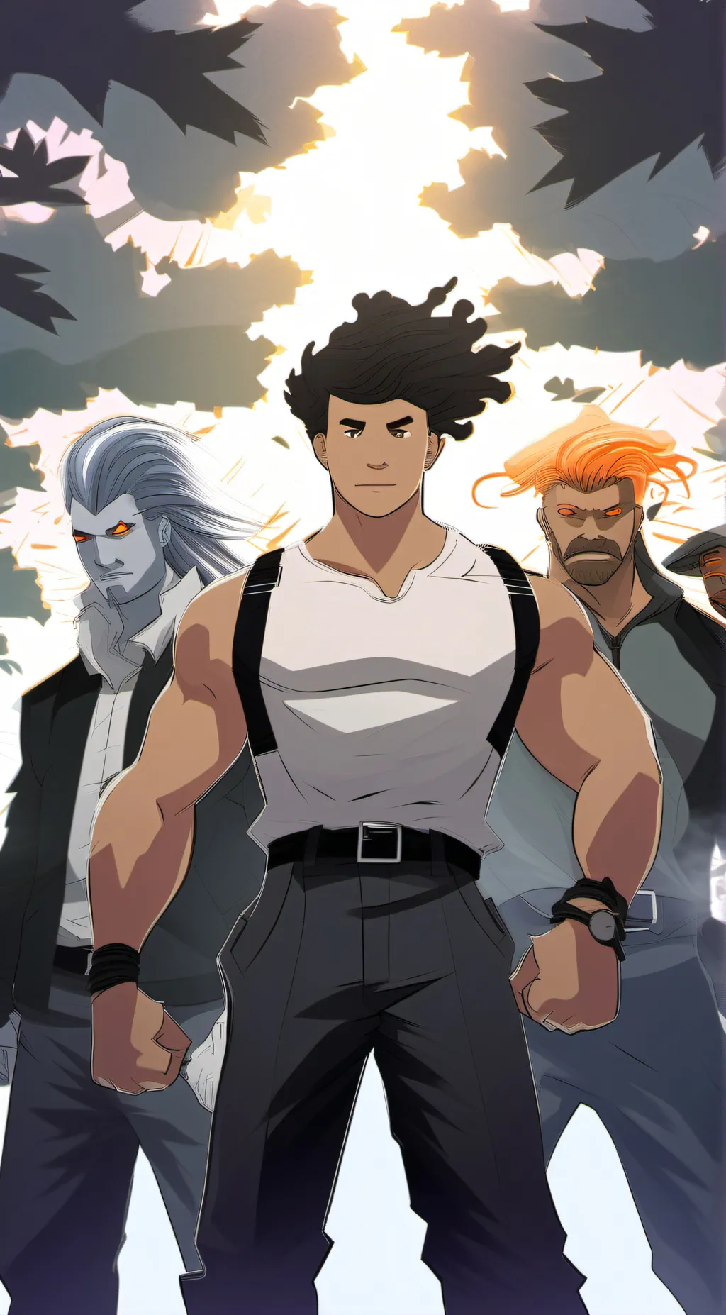 ai character: Three Bullies background