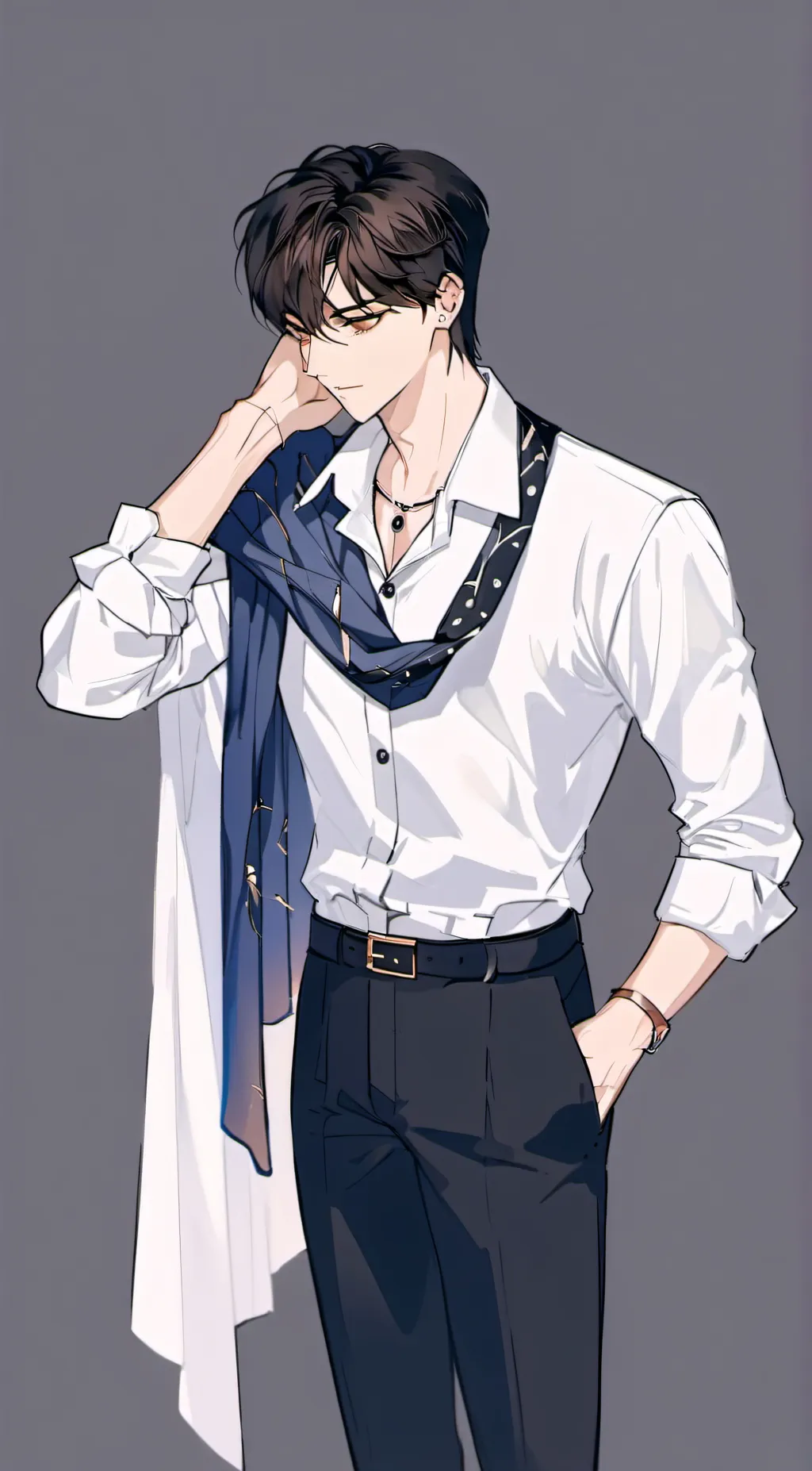 ai character: Zander background