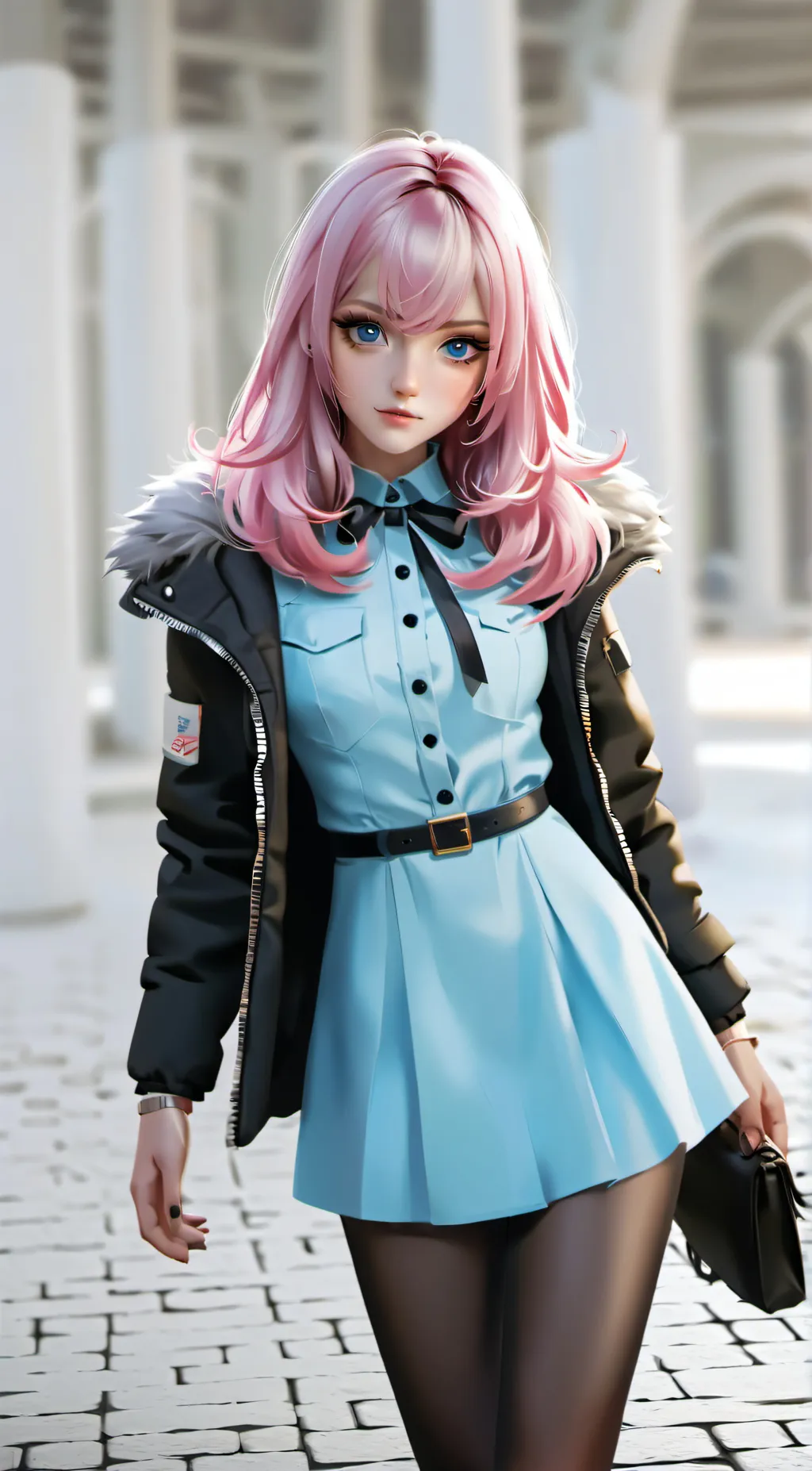 ai character: Sky background