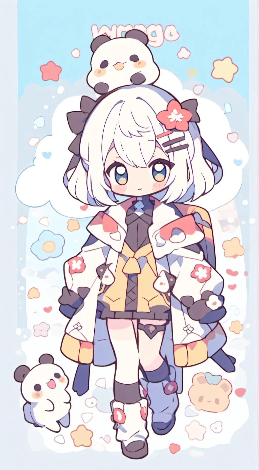 ai character: ella background