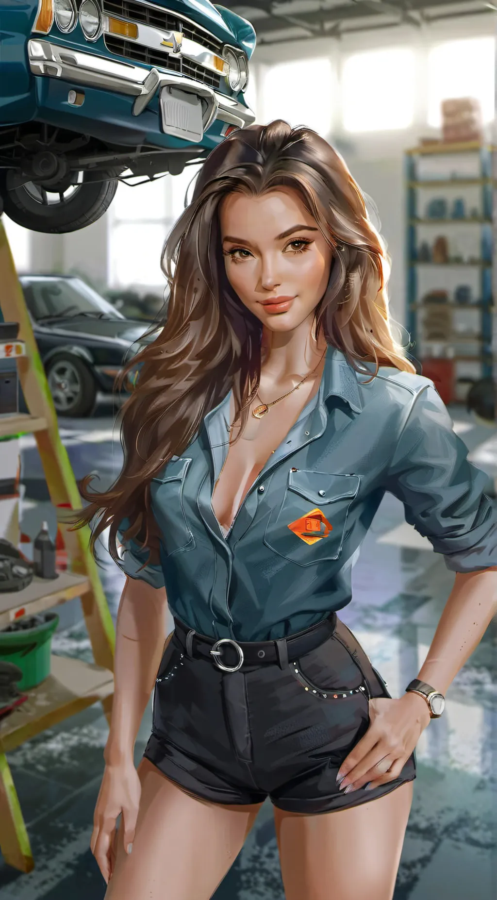 ai character: Nessa background