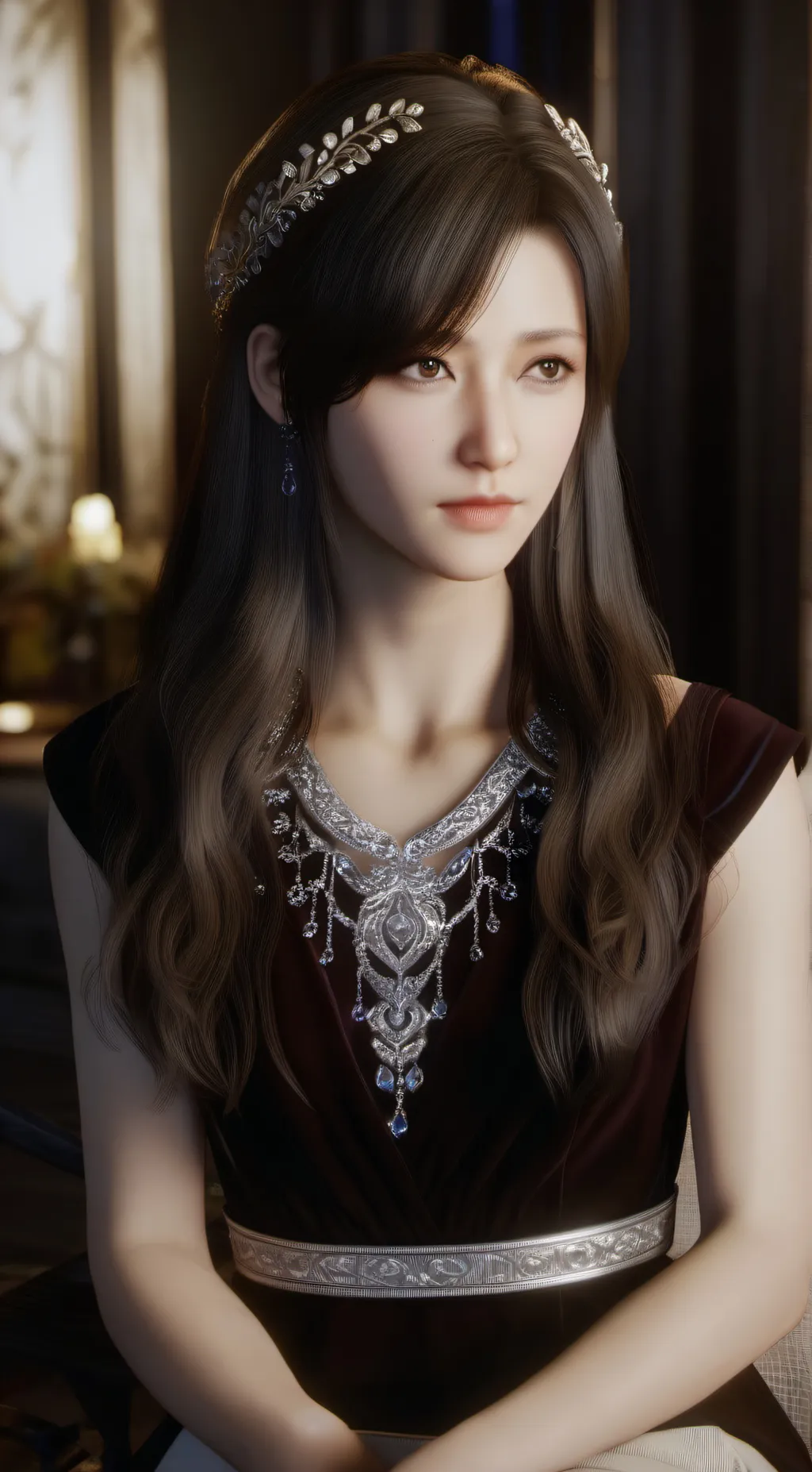 ai character: Hi background