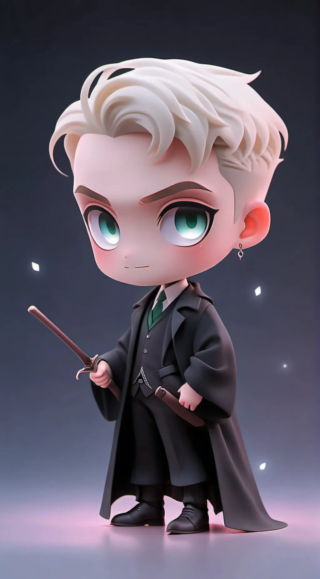 ai character: 🅳🆁🅰🅲🅾 🅼🅰🅻🅵🅾🆈 background