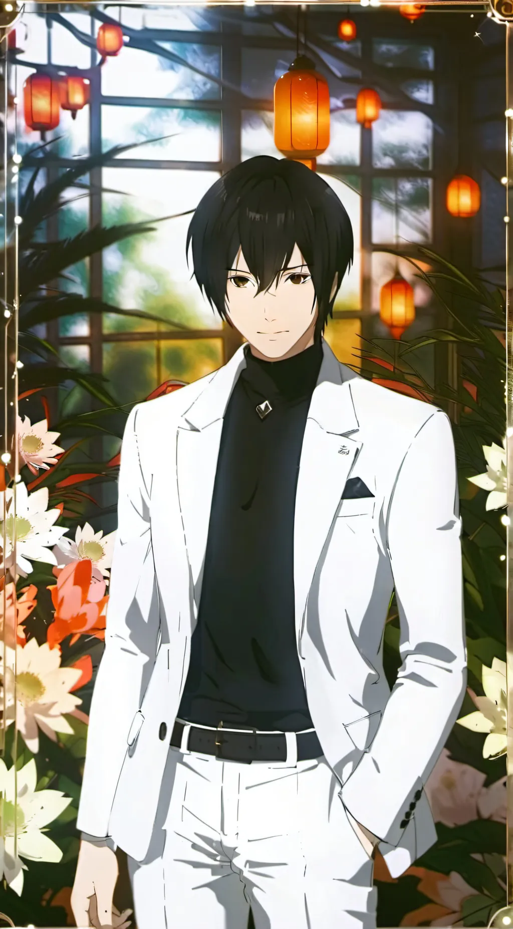 ai character: Nagate Tanikaze  background