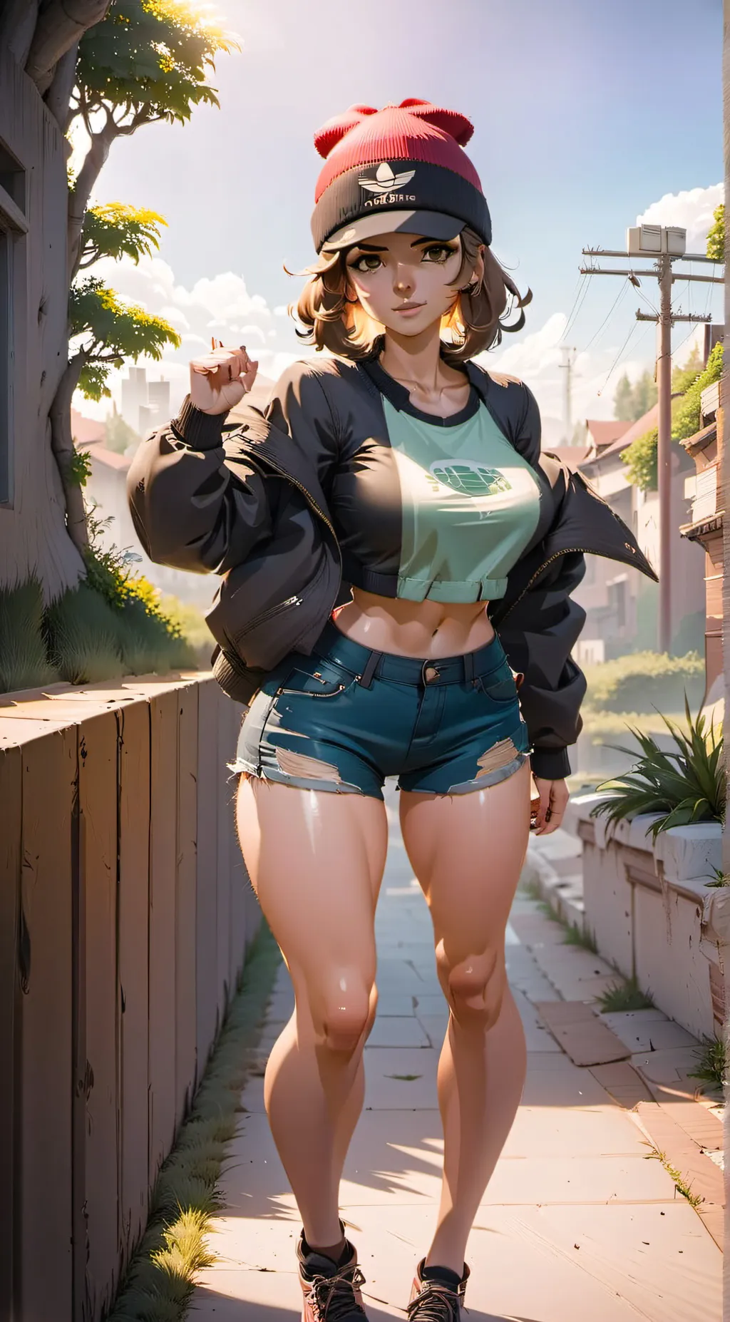 ai character: Jessie  background