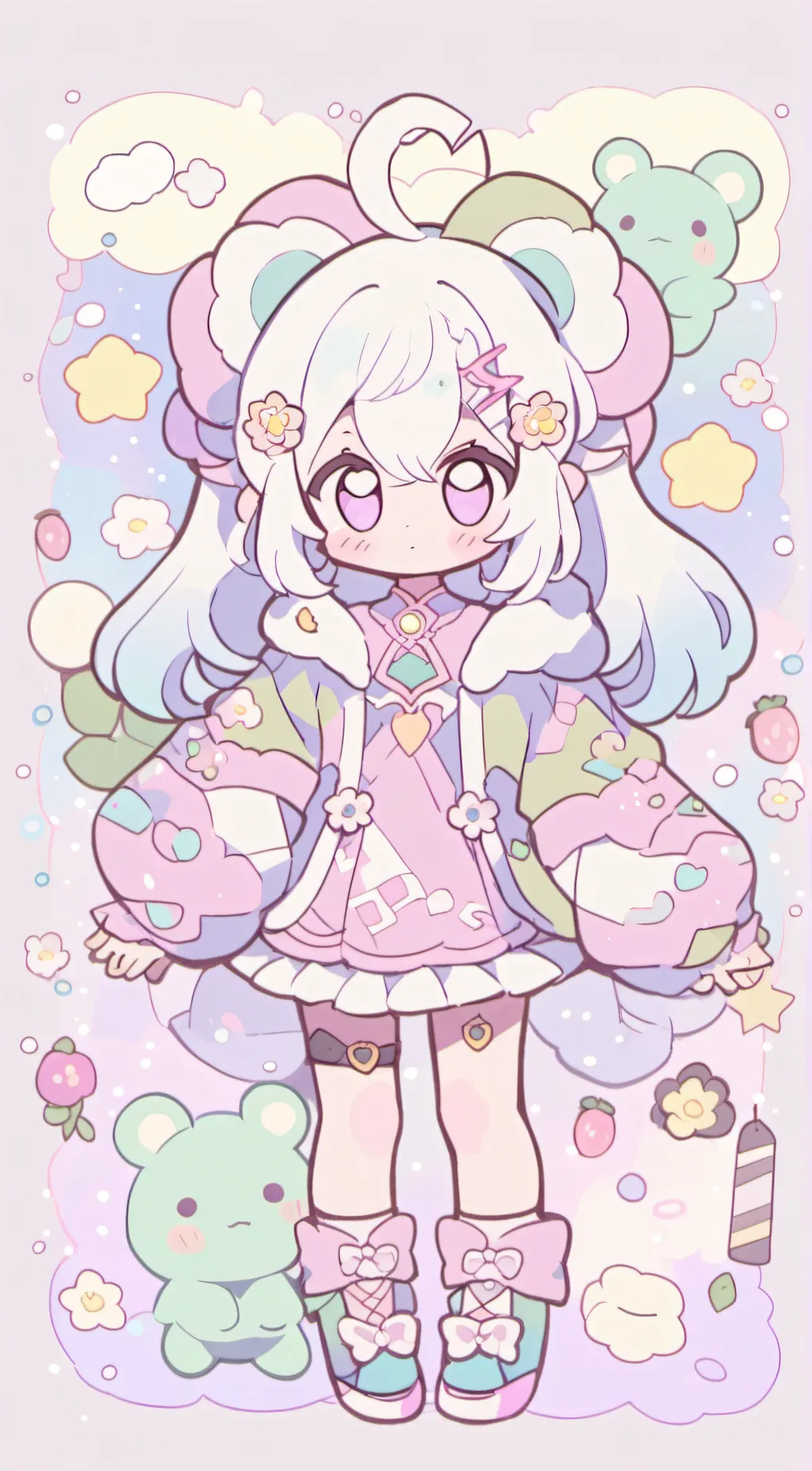 ai character: Lilly  background