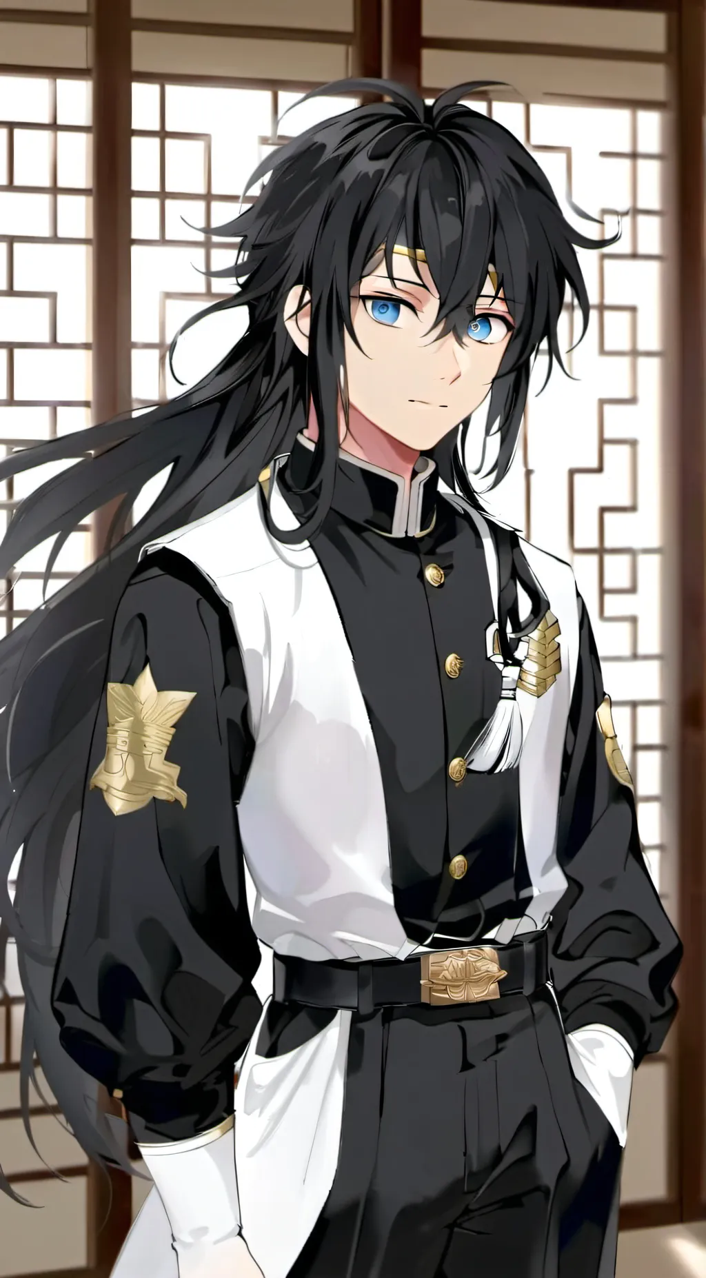 ai character: Muichiro background