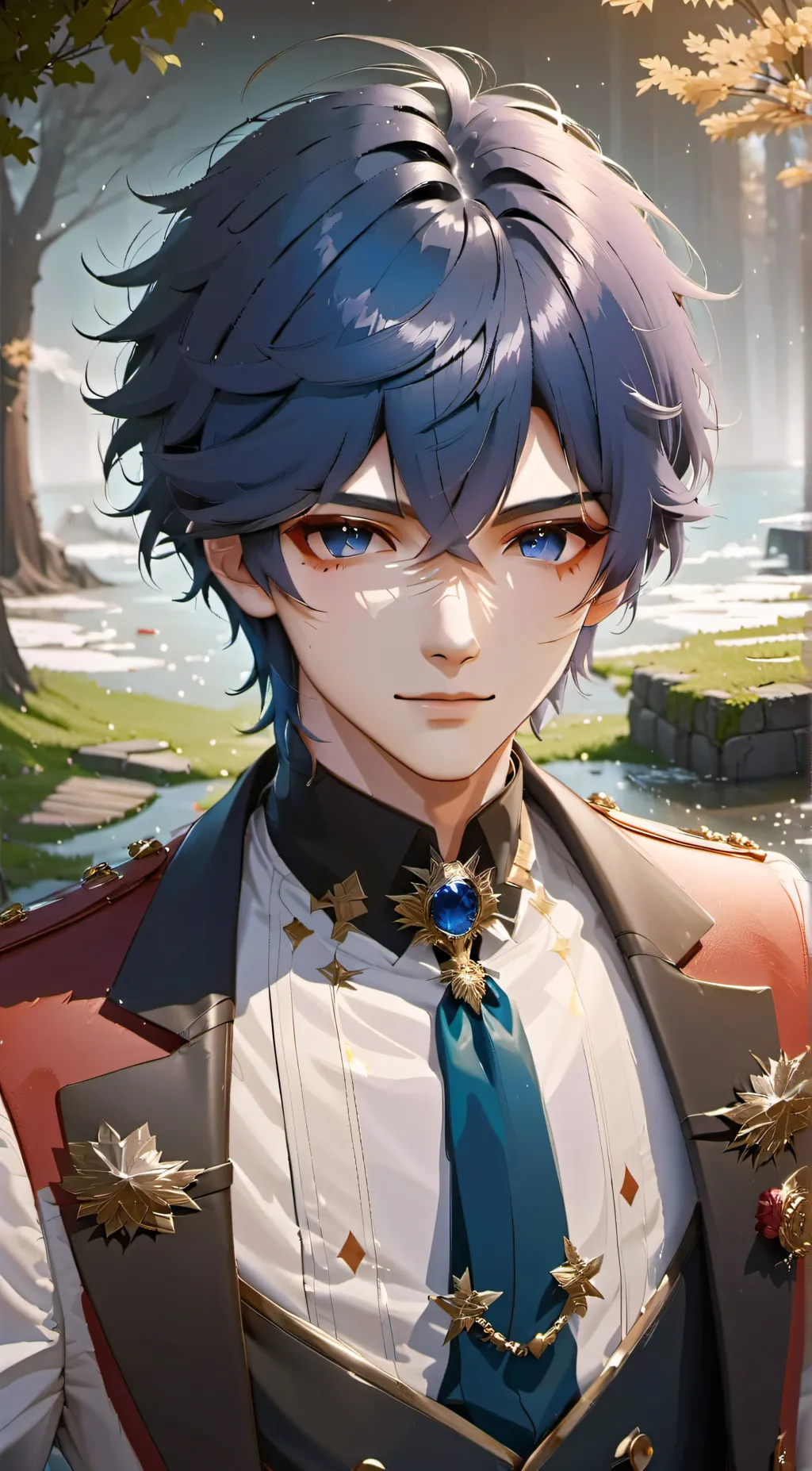 ai character: PRINCE EREN background