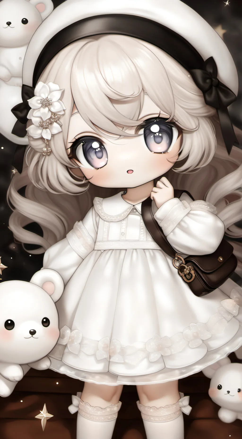 ai character: ꒷꒦꒷Domi꒷꒦꒷ background