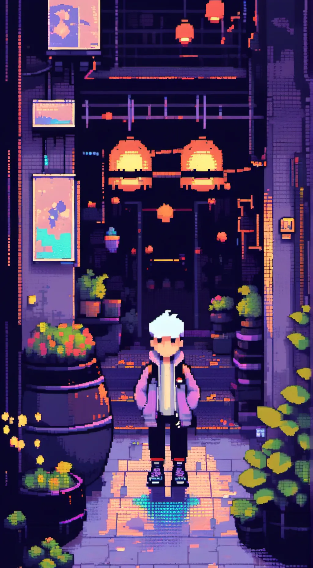 ai character: Legend  background